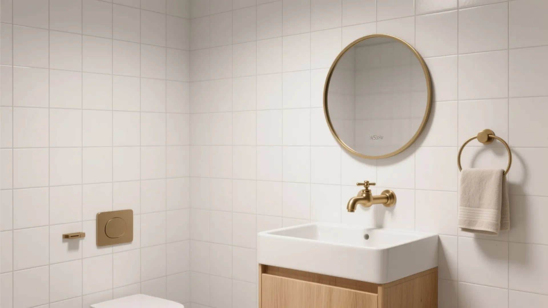 Minimalist grid decals for a calm canvas