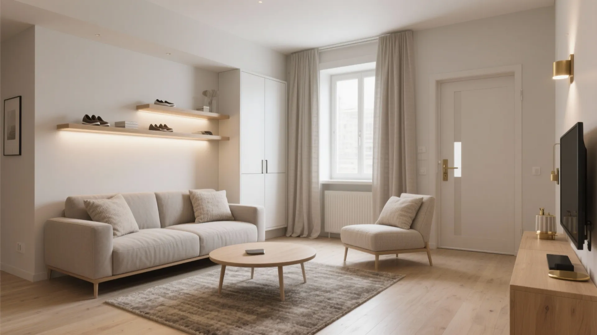 5 Ideas for Middle Class Simple Hall Design: Budget-smart, calming hall/living room tips from a senior interior designer who loves small spaces