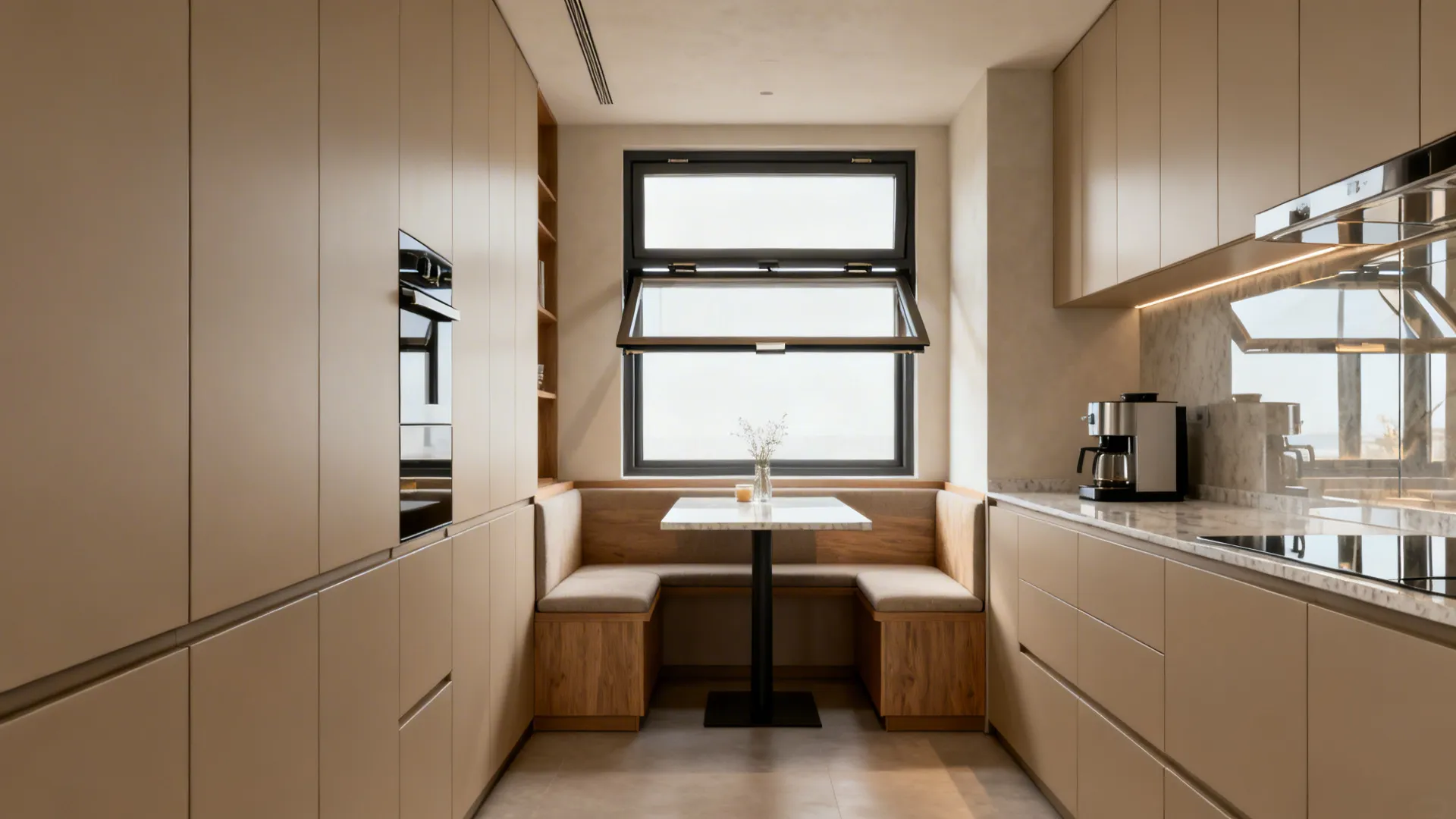 Idea 1: Minimalist Storage With Hidden Seating