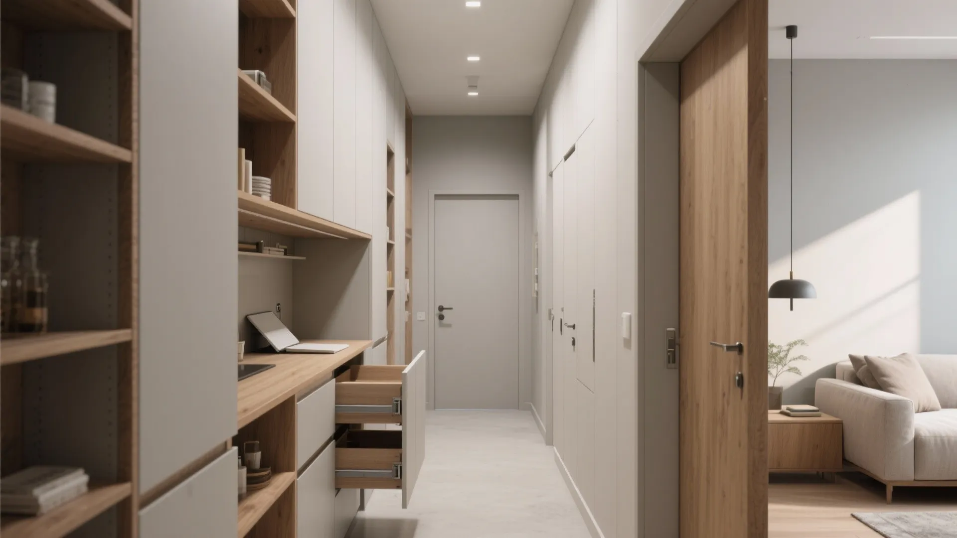 Minimal Storage with Hidden Depth