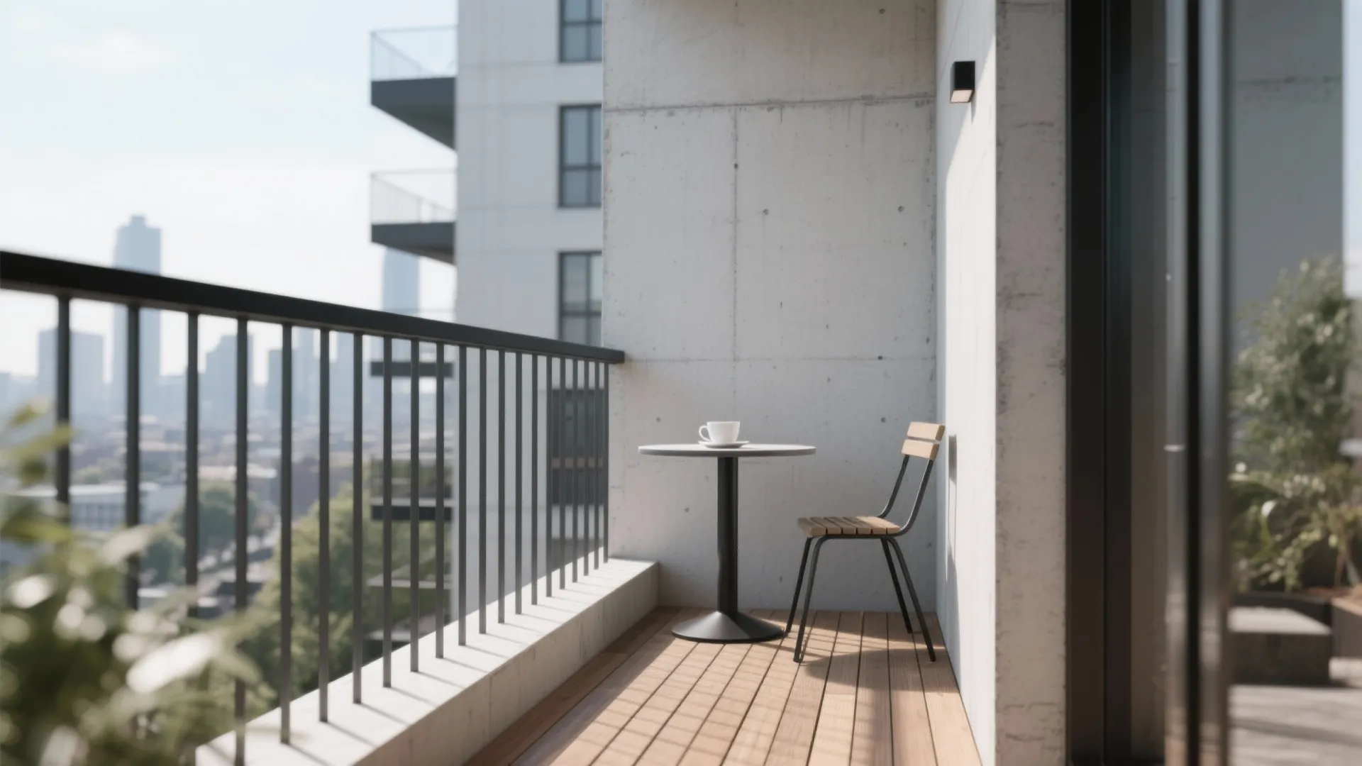 Minimal Lines: Slim Iron Balustrades