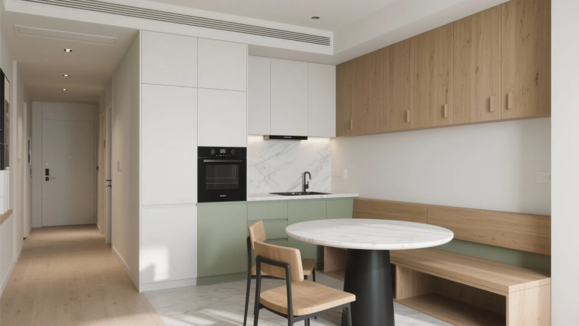 Minimalist Storage That Calms the Shared View