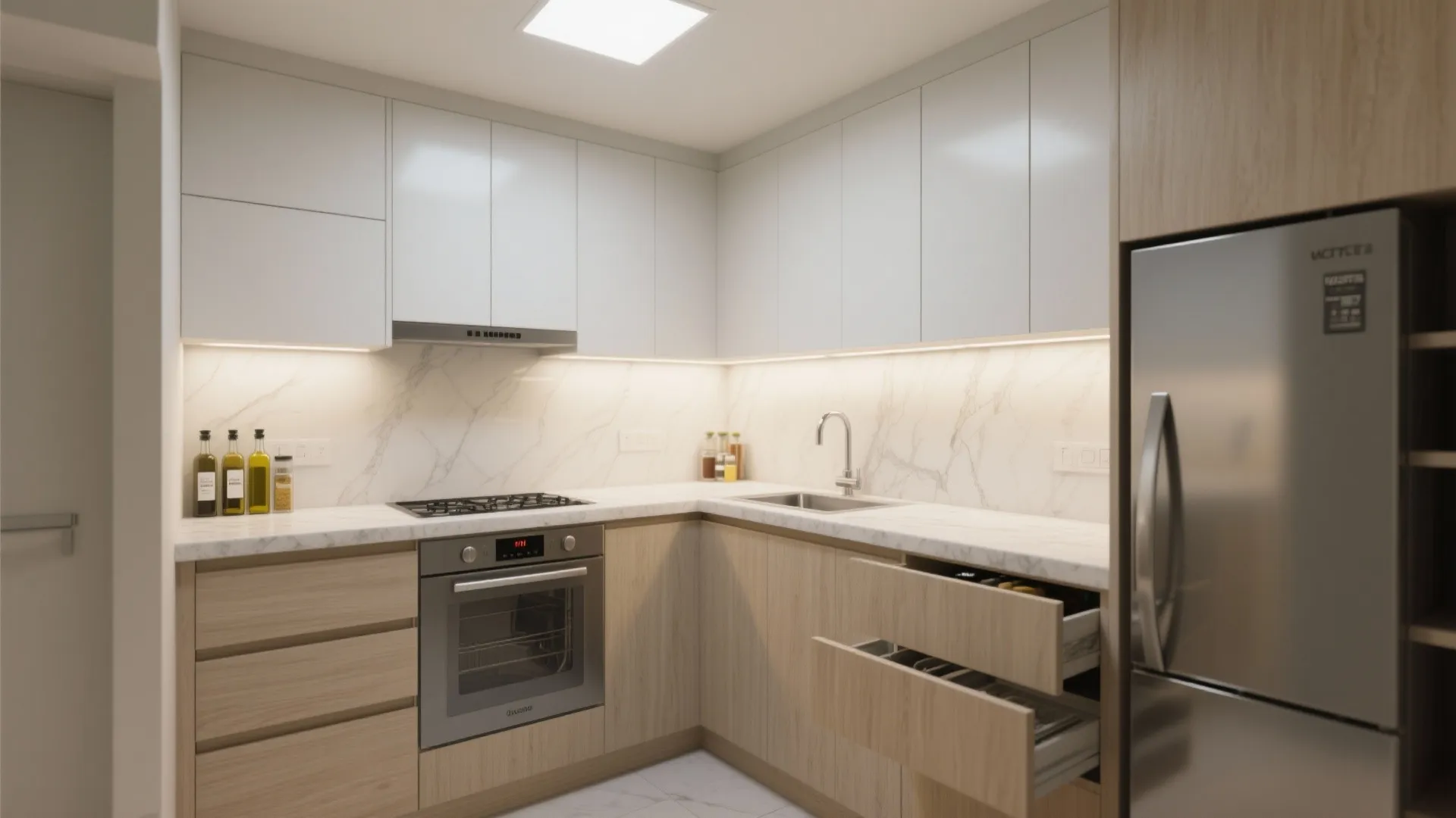 Minimalist Kitchen Storage That Works Hard