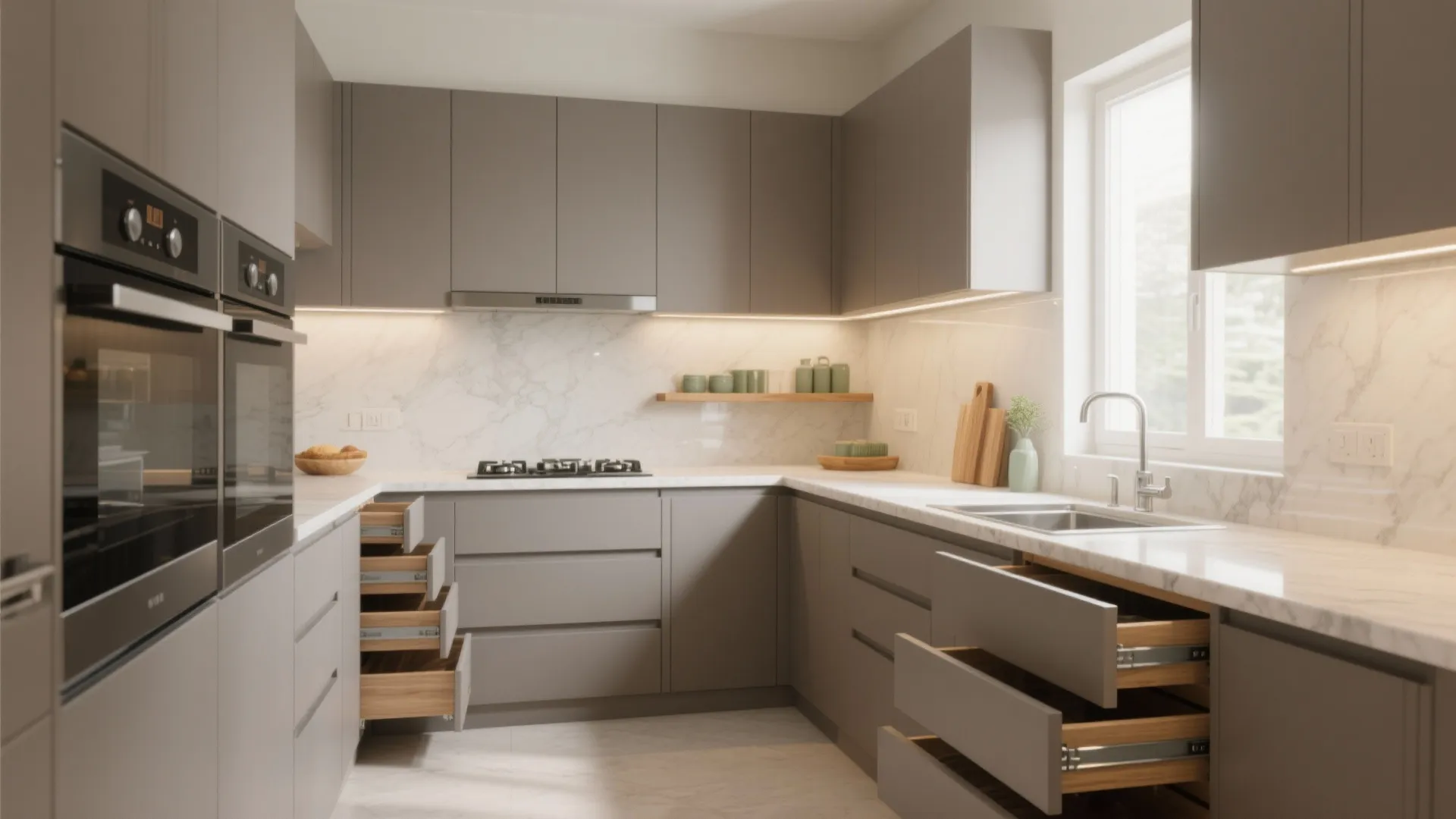 Minimalist Kitchen Storage That Works Hard