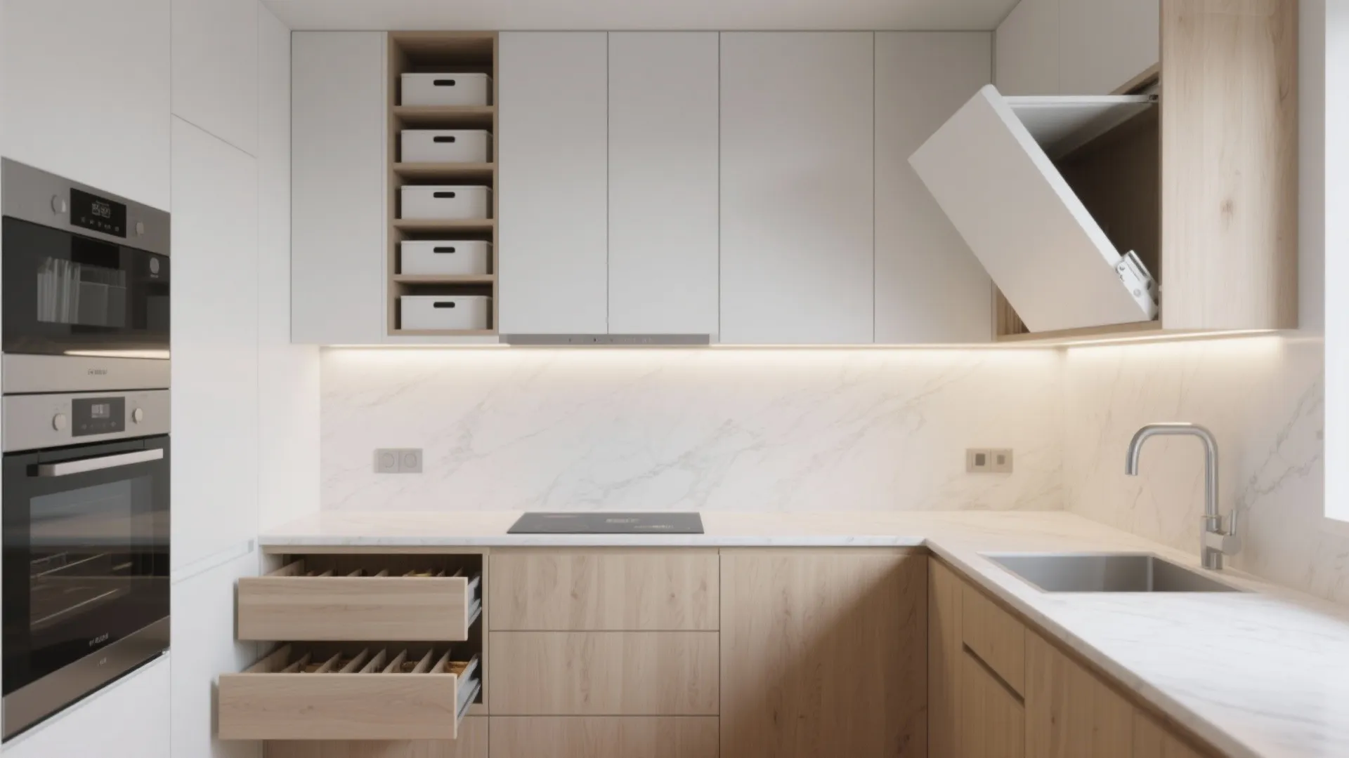 Minimalist Kitchen Storage That Actually Works