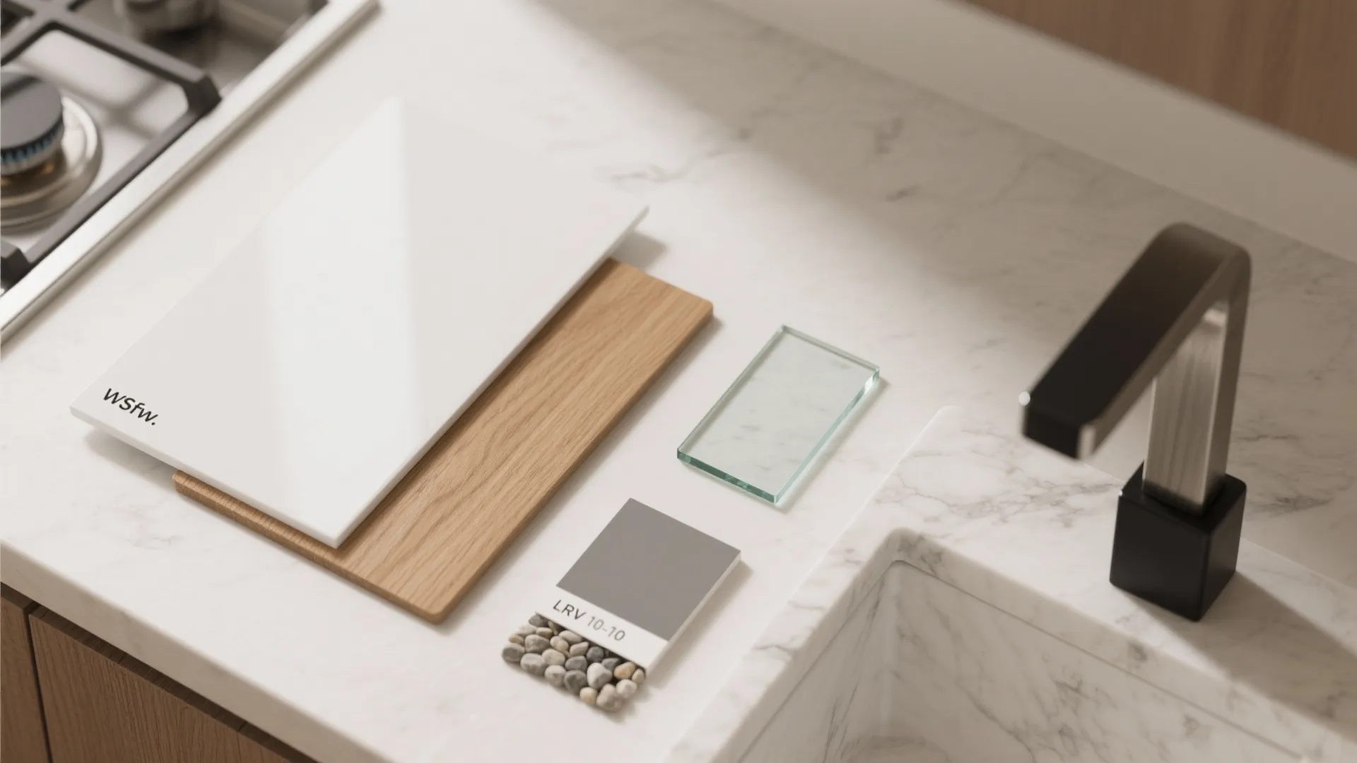 Minimalist Kitchen Storage with Hidden Depth