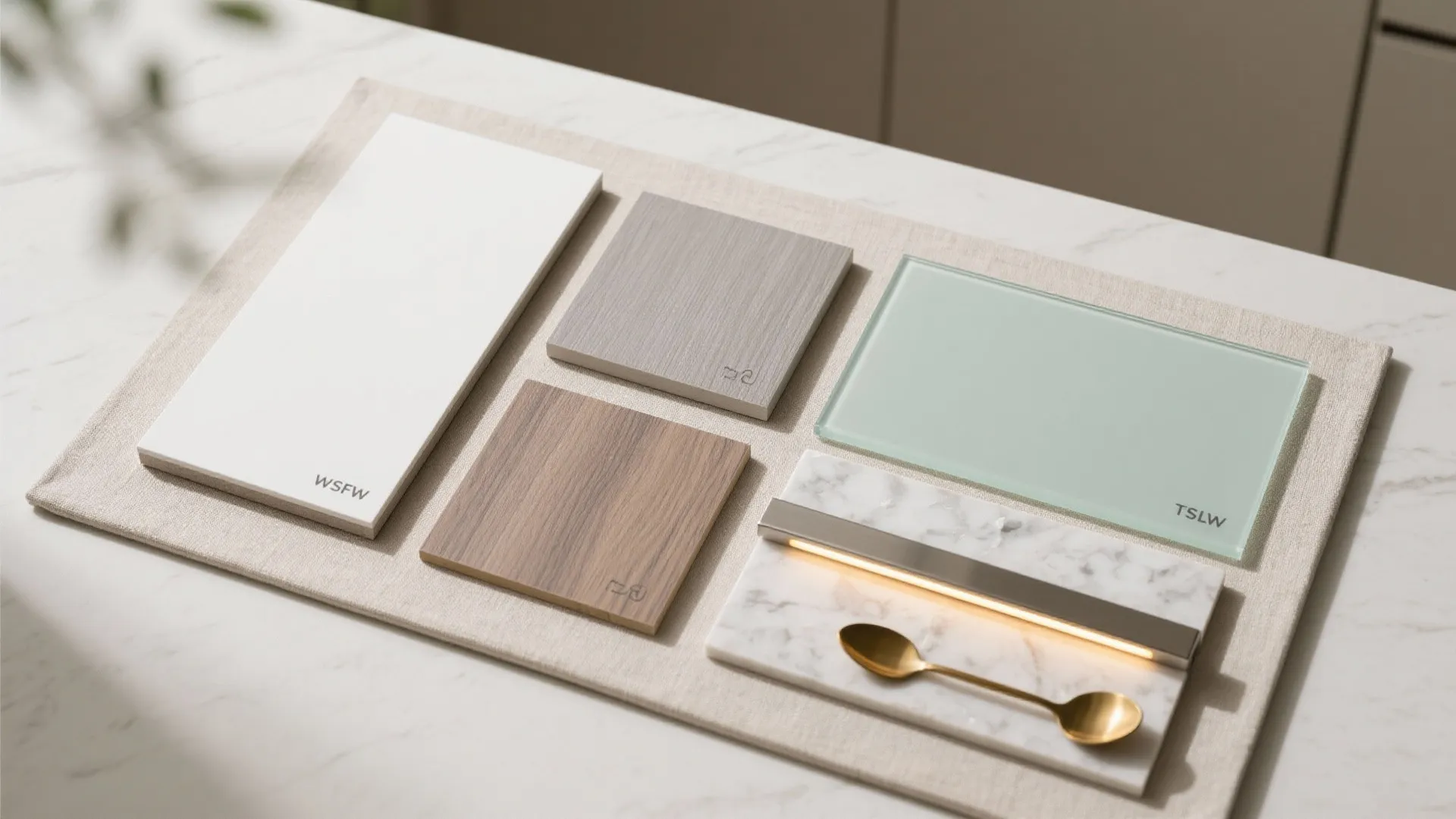 Minimalist storage for a compact modular kitchen