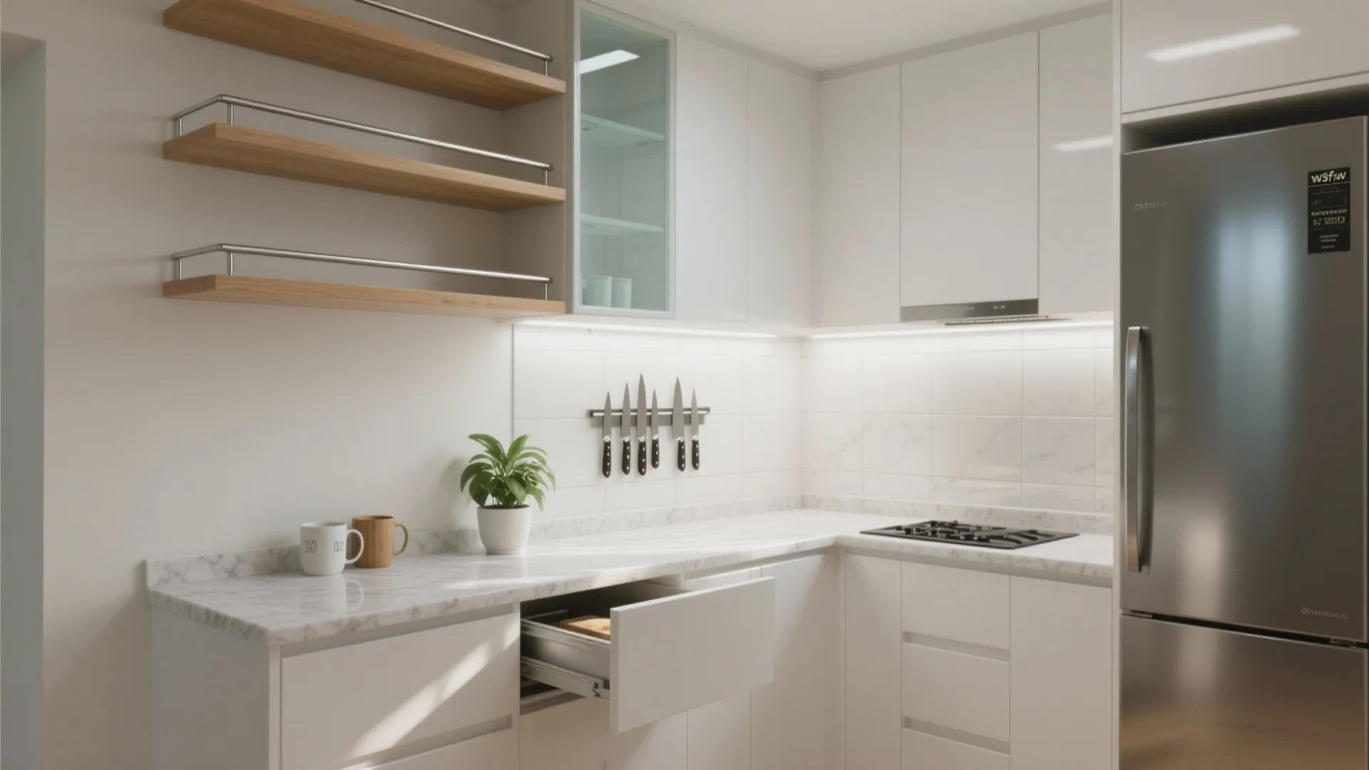 Minimalist Kitchen Storage That Actually Works