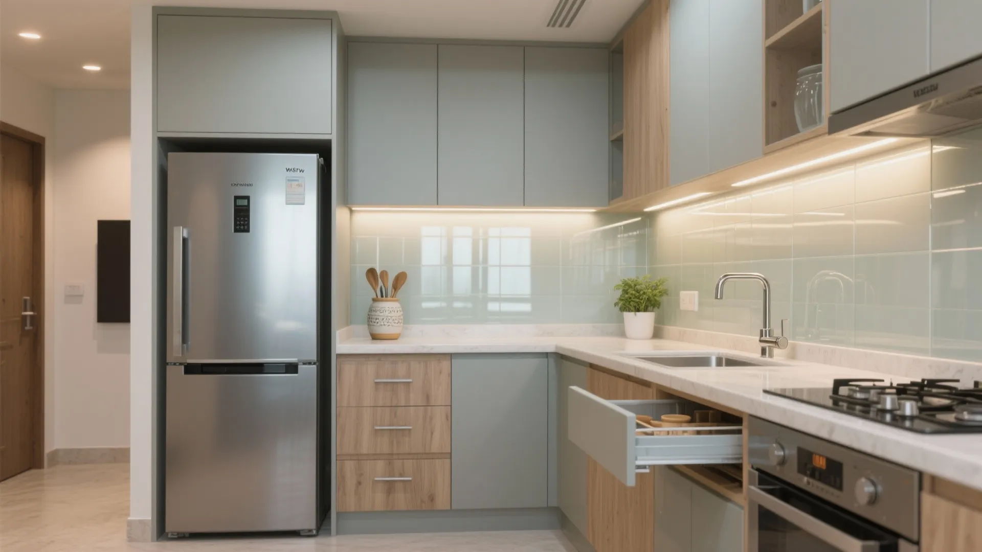 Minimalist Storage for the Kitchen