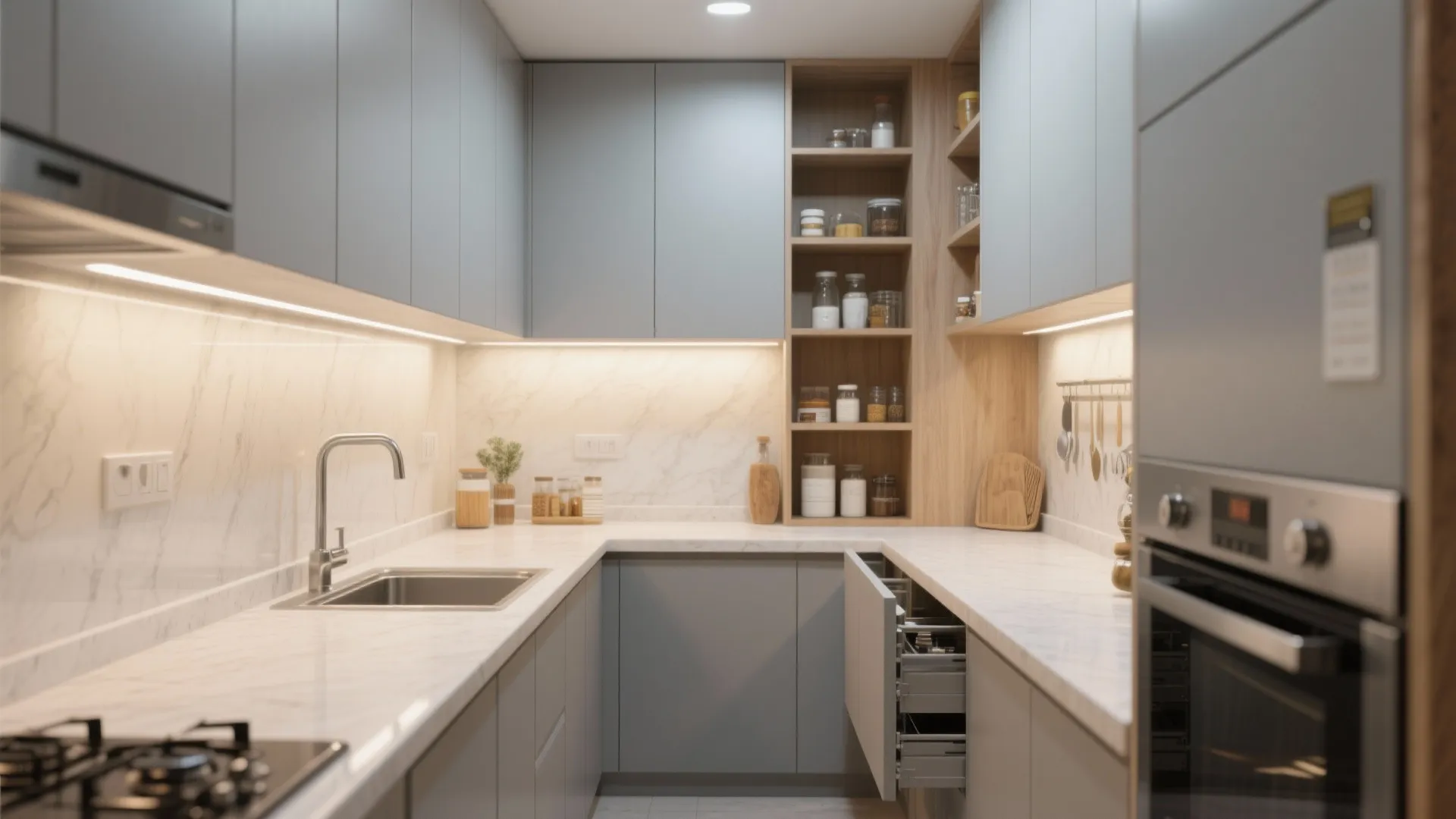 Minimalist Kitchen Storage