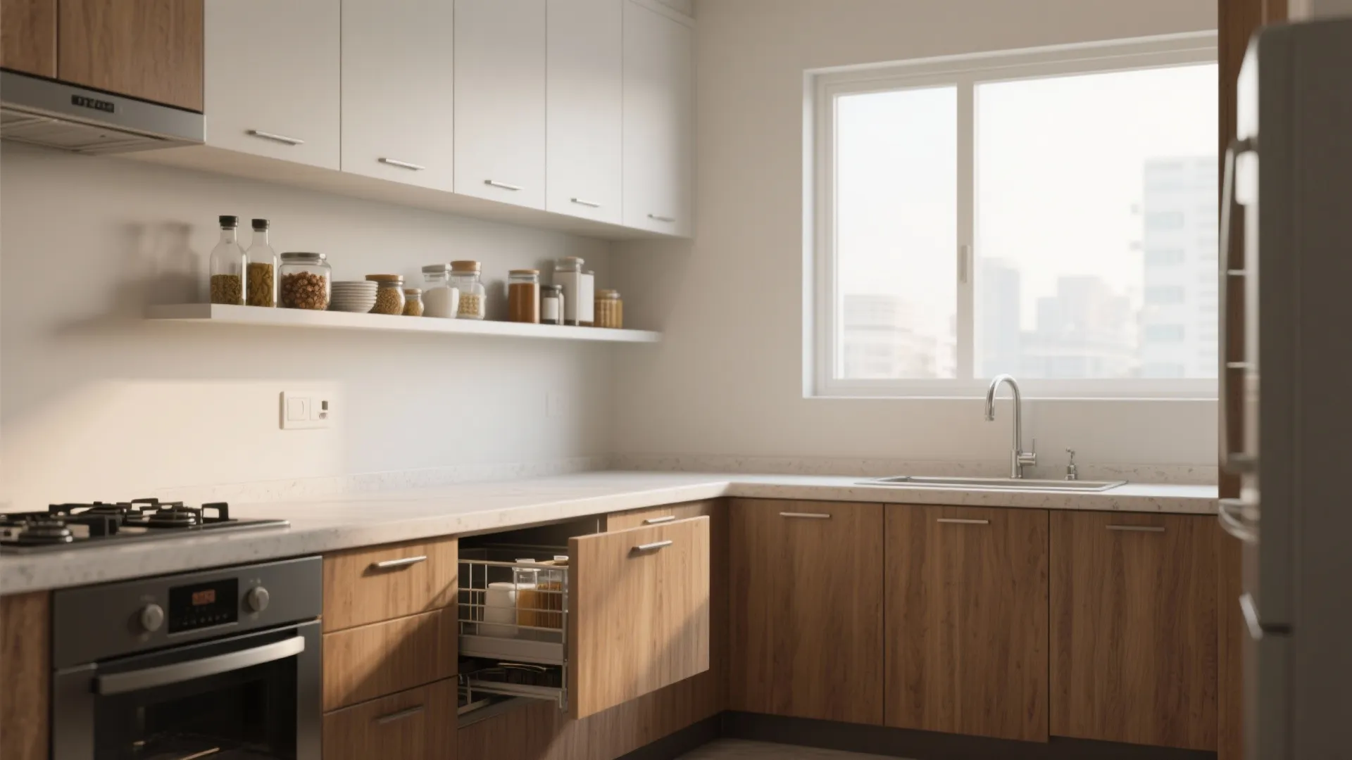 Minimalist Kitchen Storage