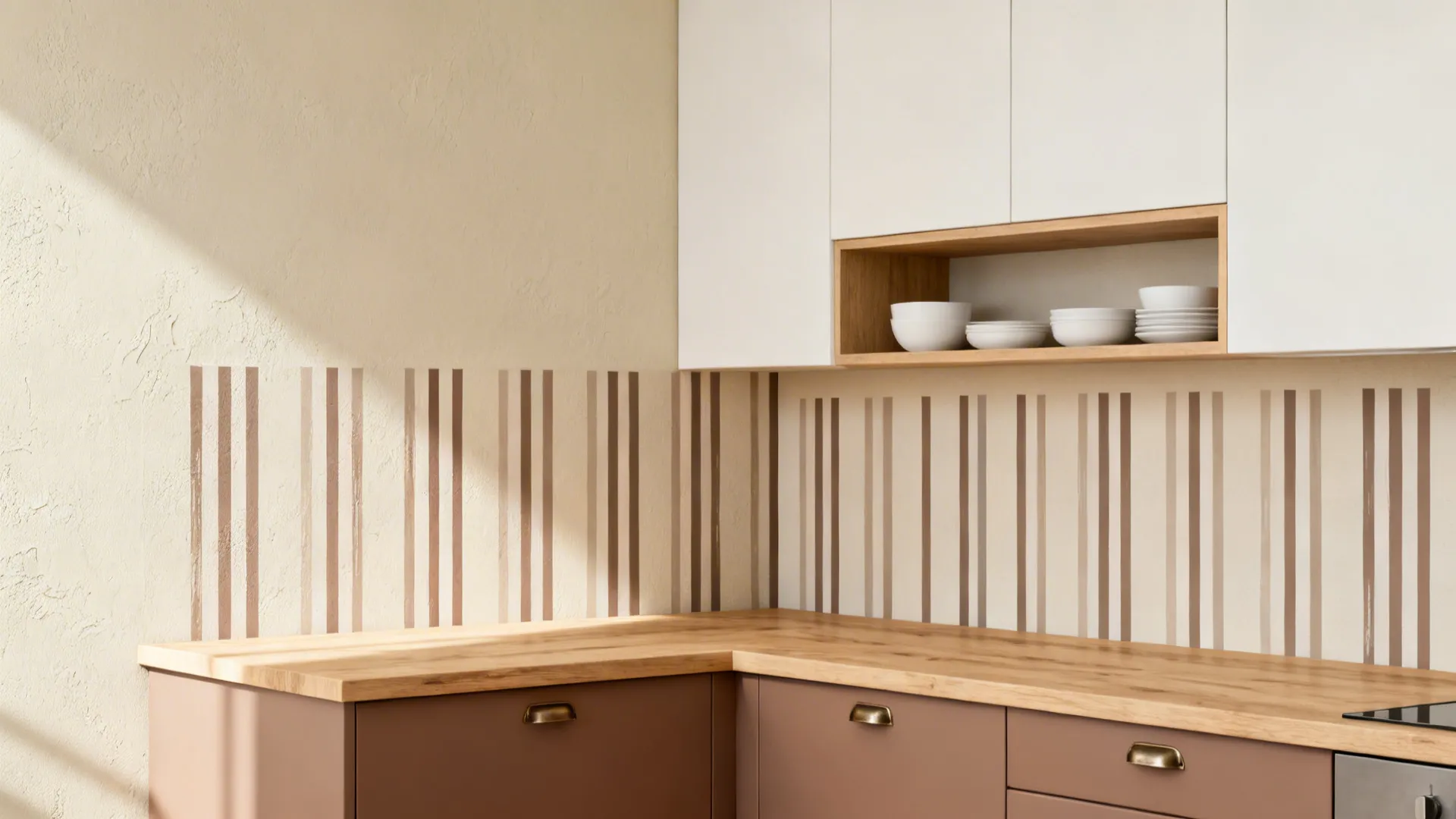 Freehand Minimal Linework for a Calm, Modern Backsplash