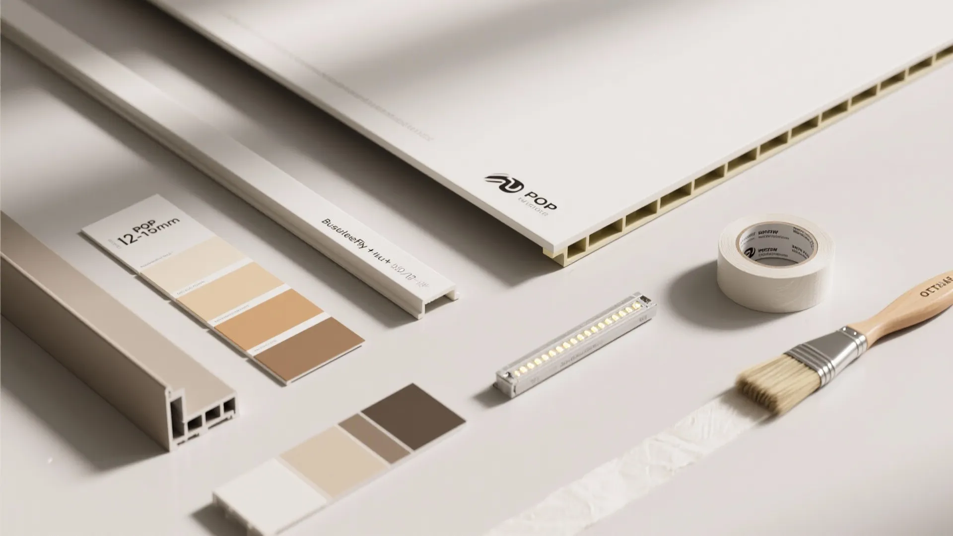 5) Minimal Lines + Color Blocking to Save Budget