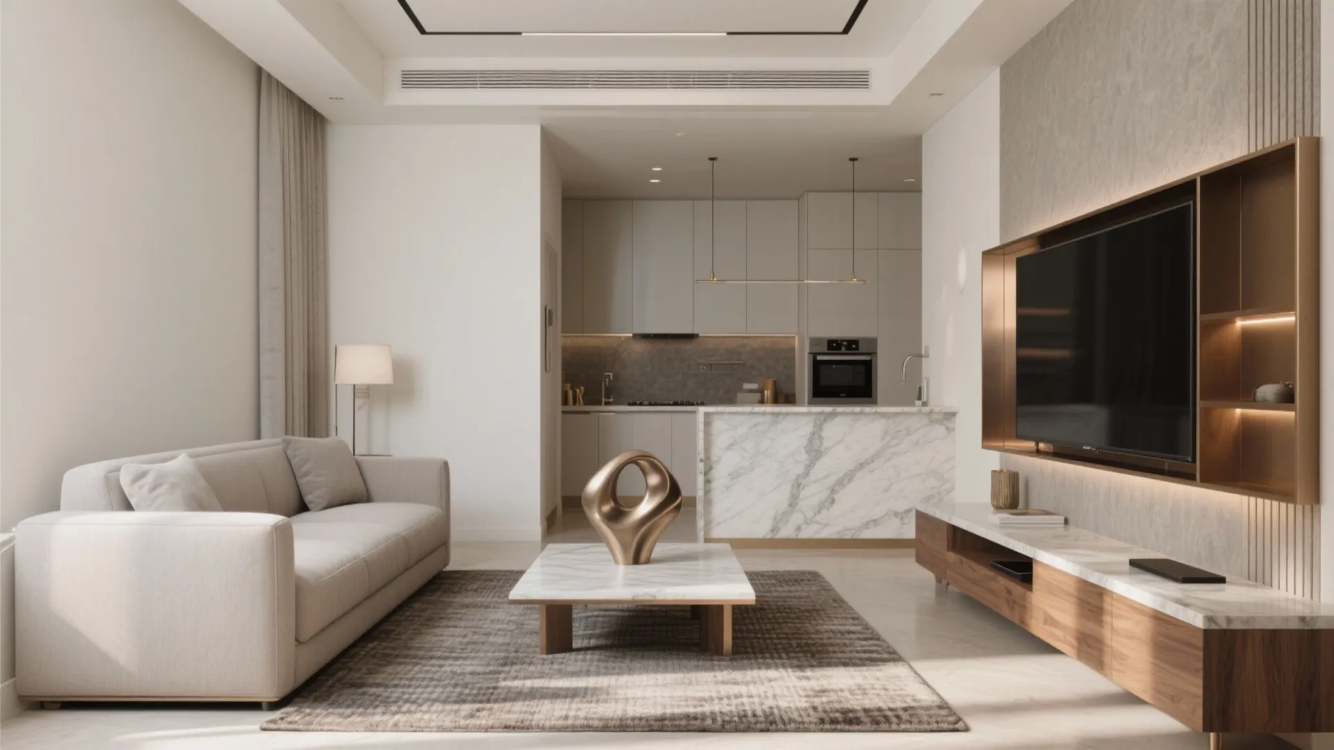 1) Minimal Luxury That Breathes (Even in Compact Plans)