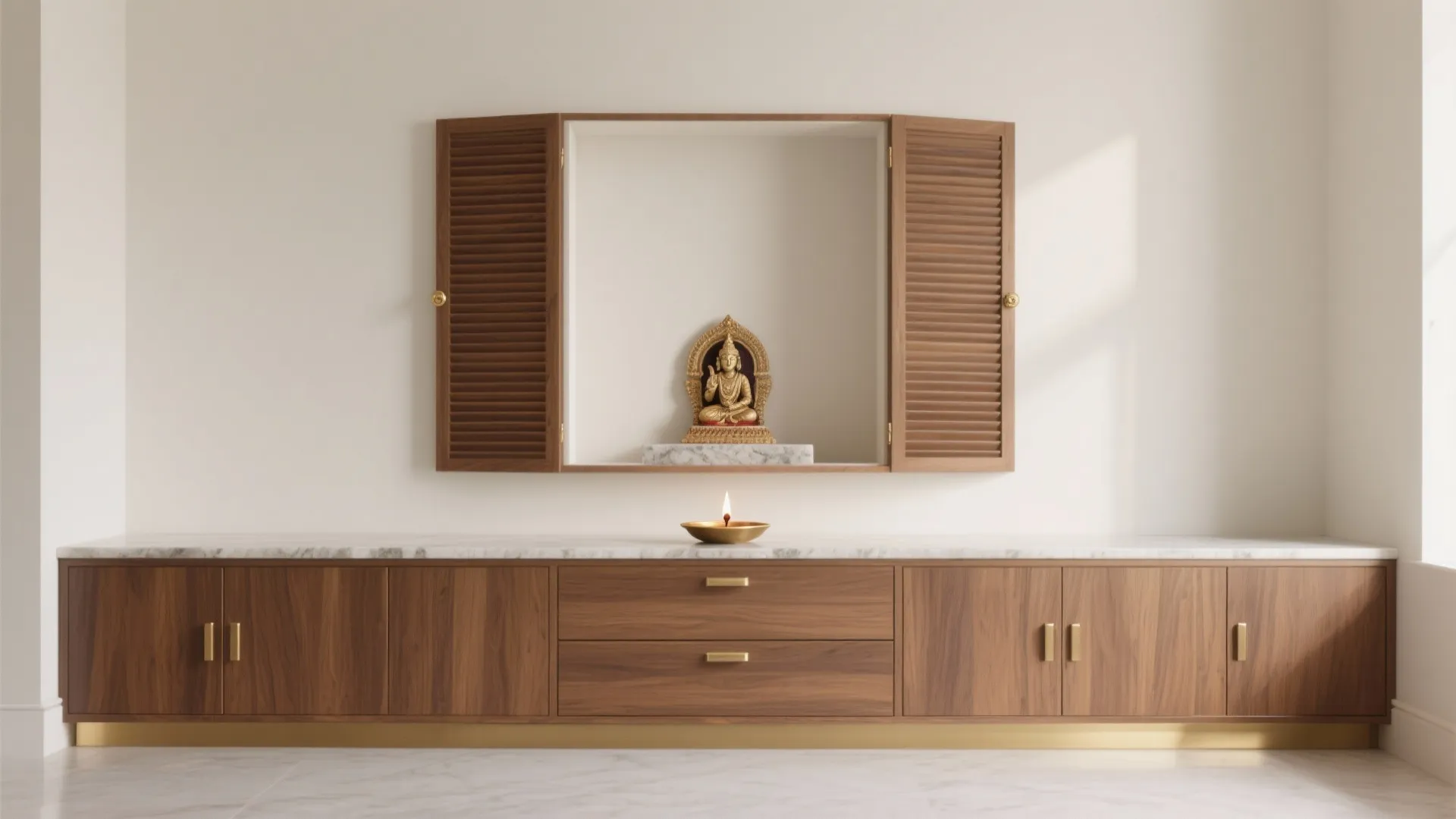 Minimalist Storage-Led Mandap