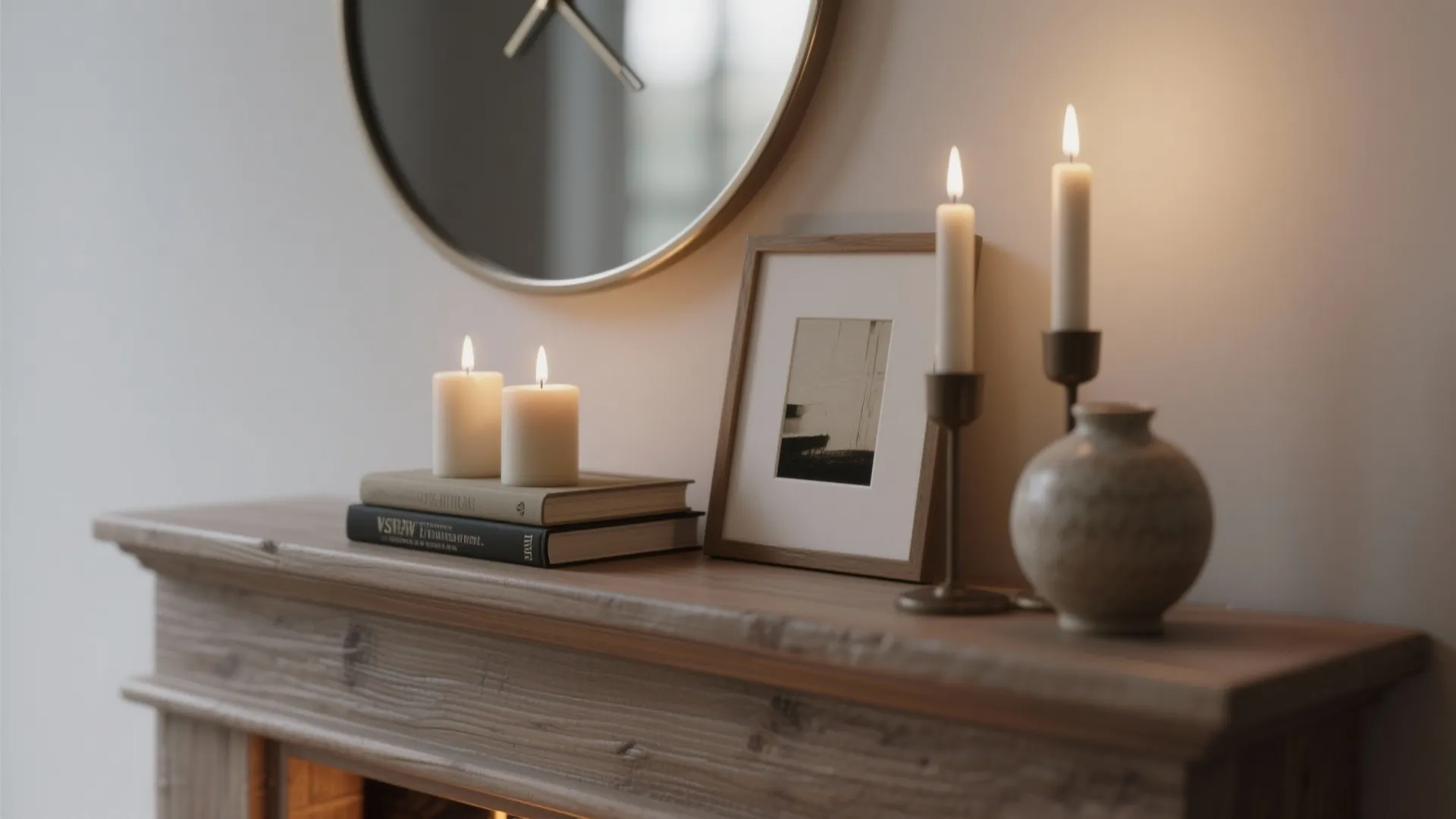 1. Keep the mantle minimal and personal