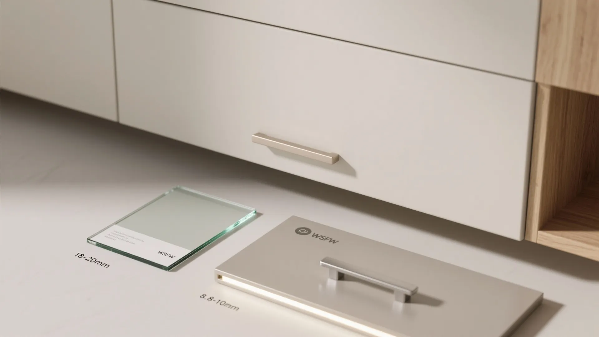 Minimalist wall storage that disappears