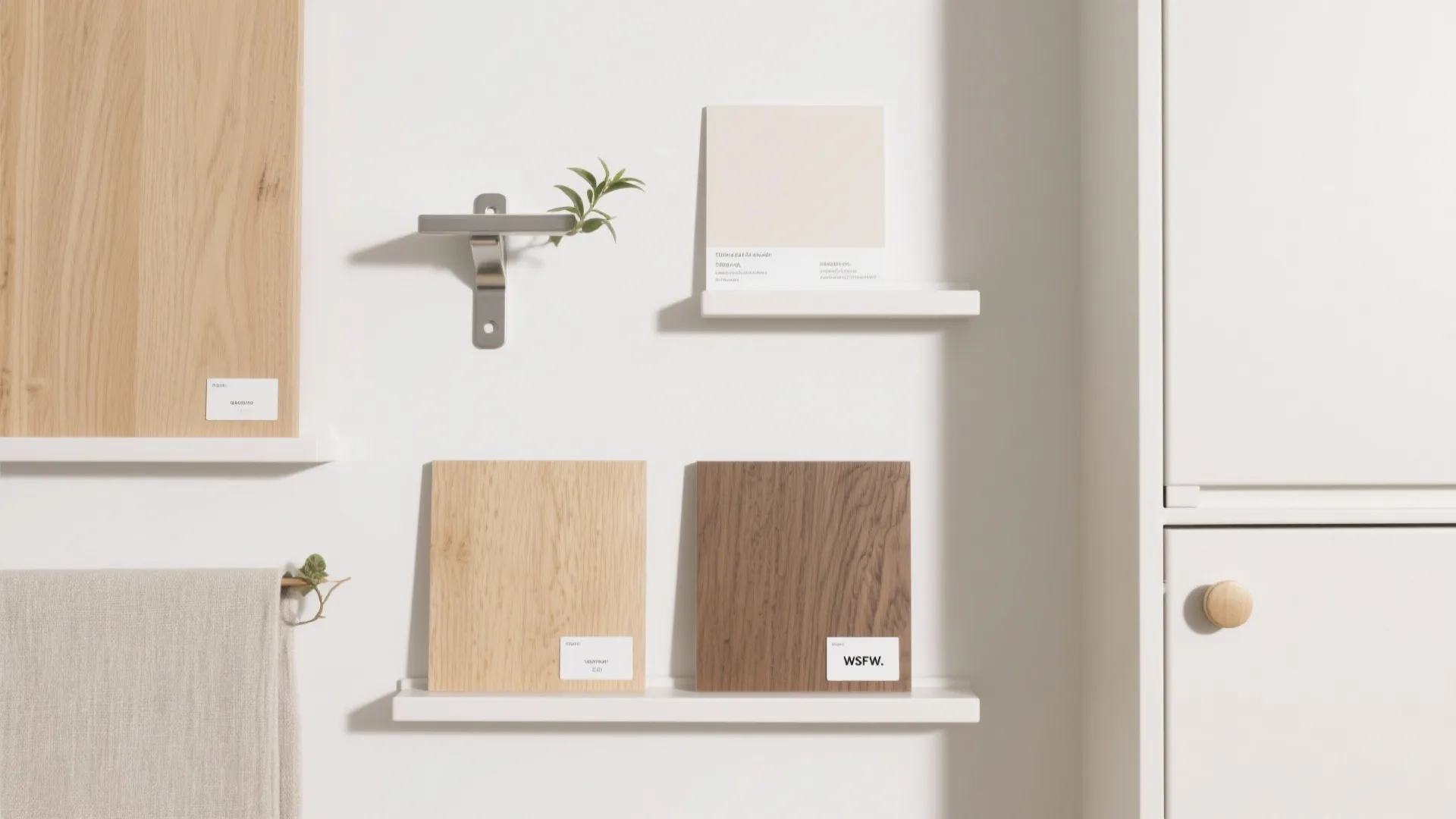 [Section: Inspiration List] Minimalist Hall Shelving with Hidden Capacity