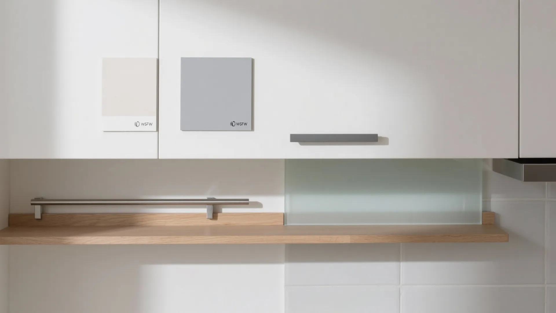 Minimalist kitchen storage that feels airy