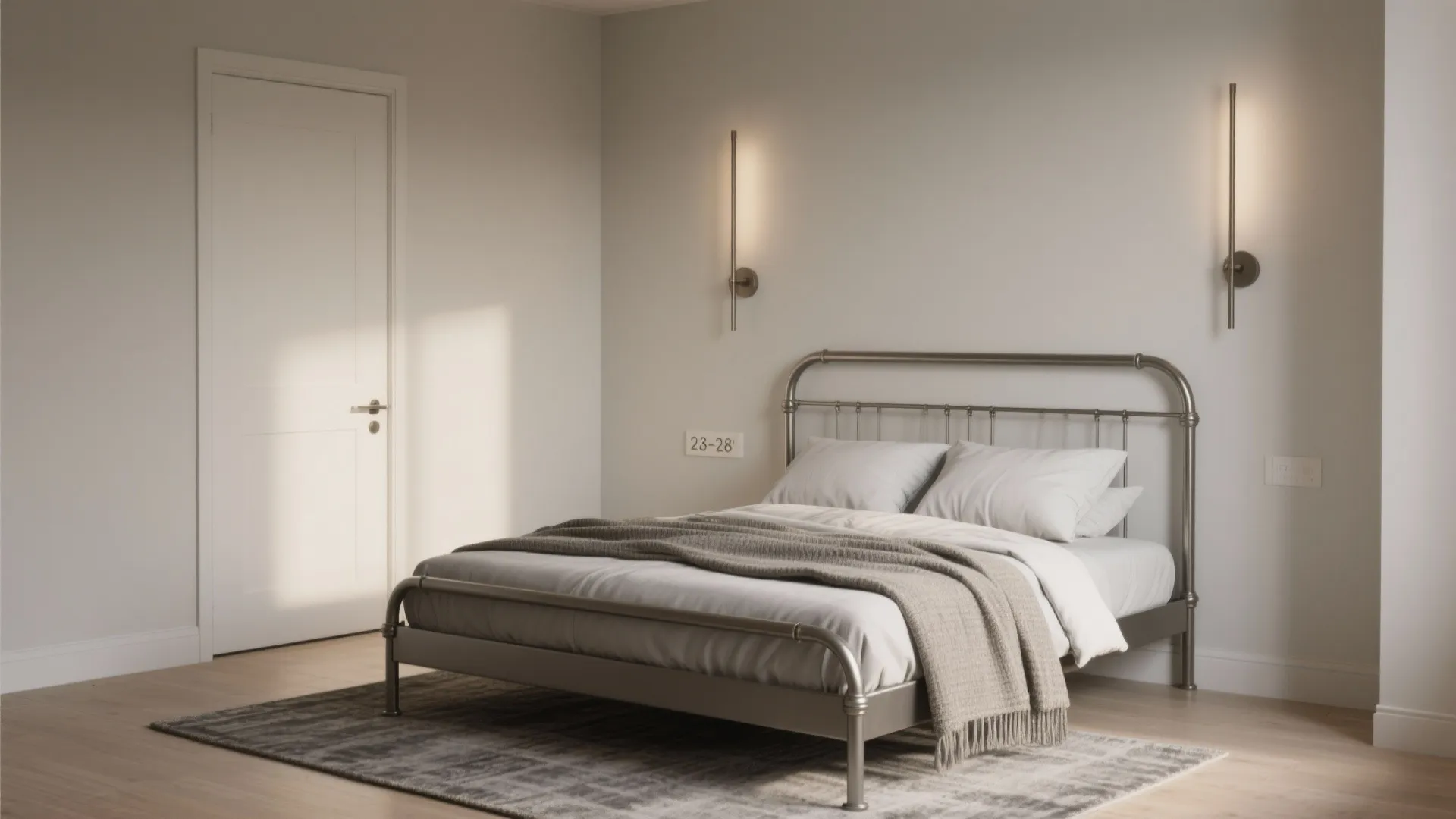 Minimalist Metal Frame With Rounded Corners