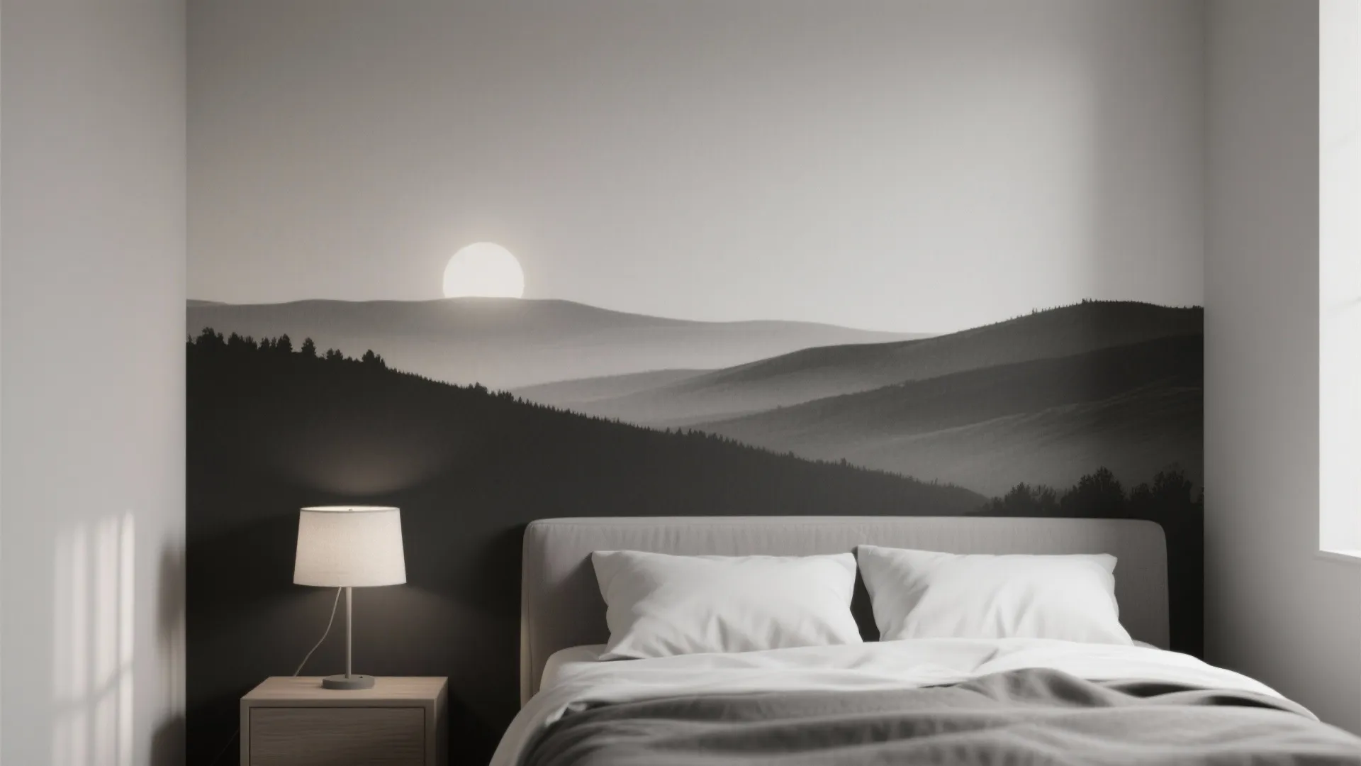 Scenic or Minimal Mural