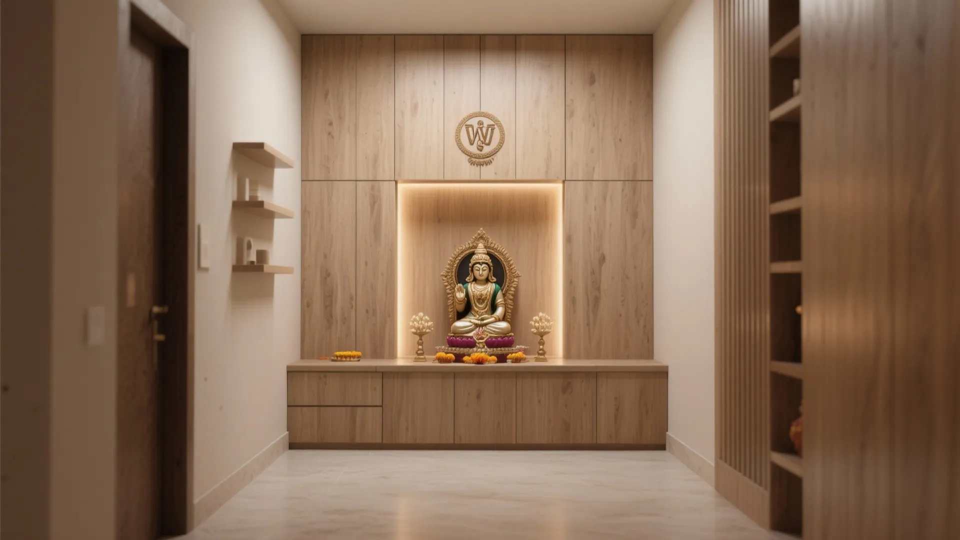 Minimalist Plywood Panels