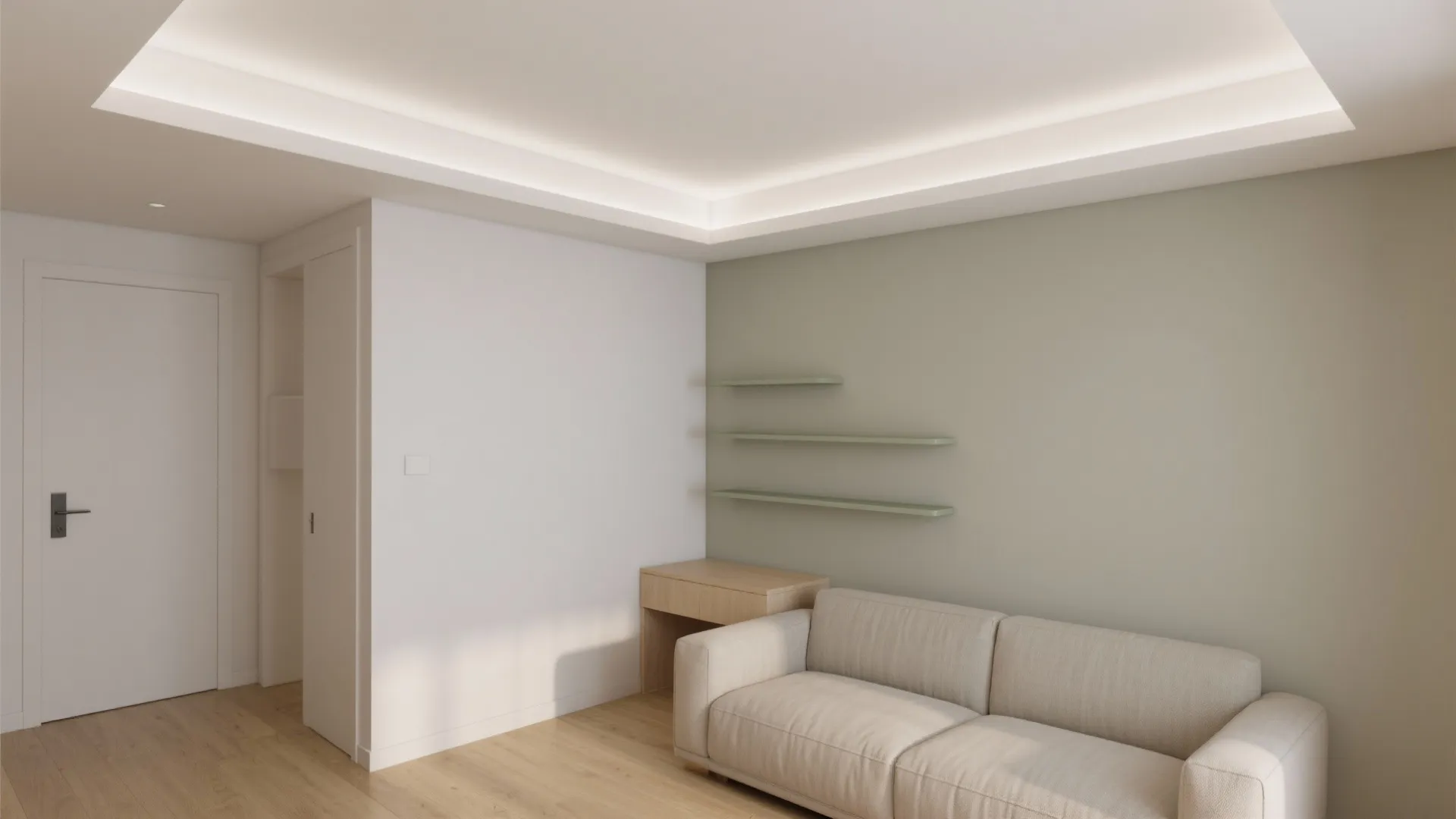 Minimalist POP Ceiling Lines