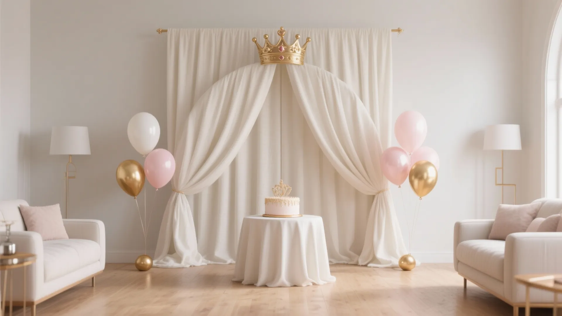 Minimal Princess with Scandinavian Calm