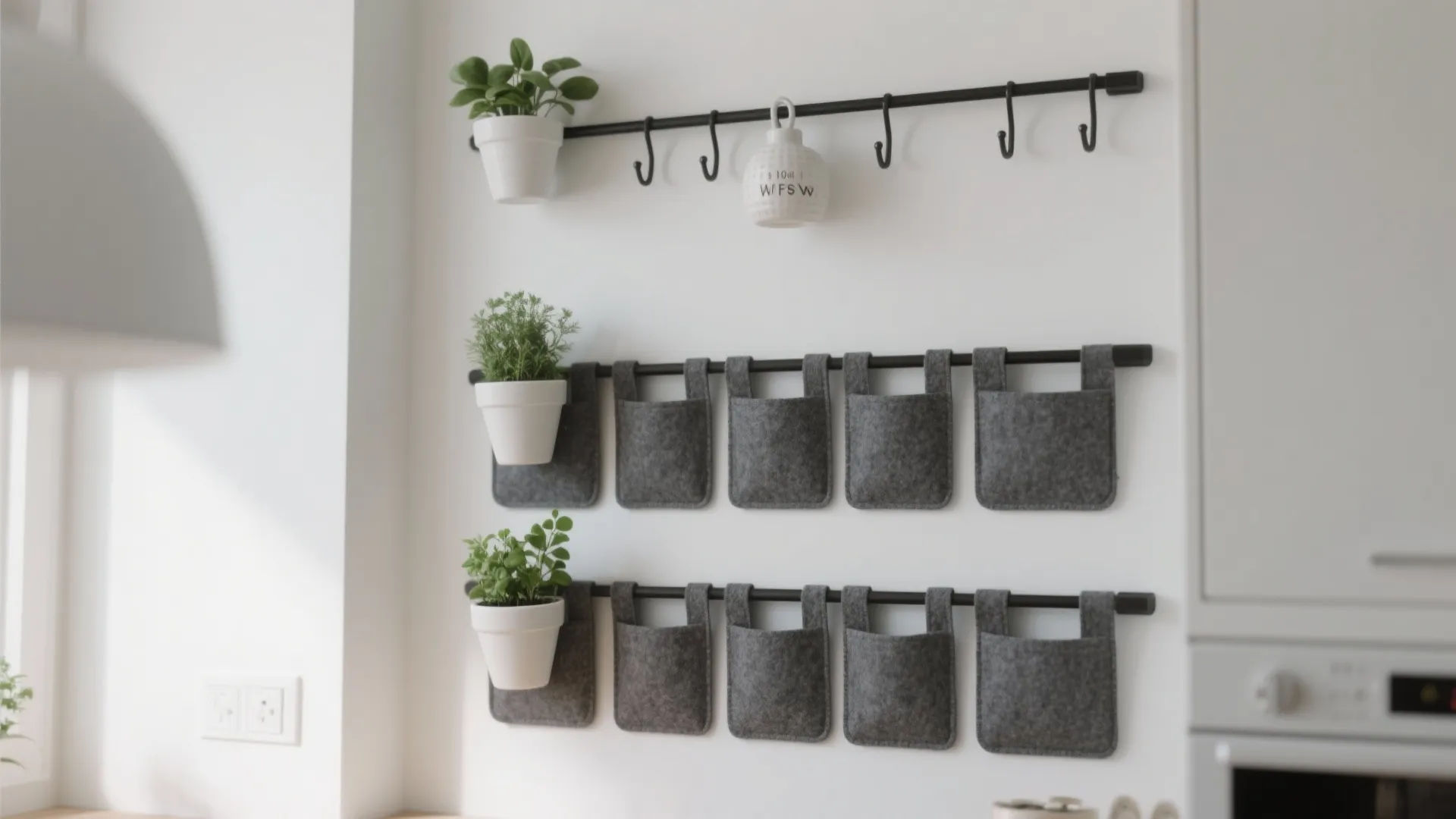 Minimalist Wall Planter Storage