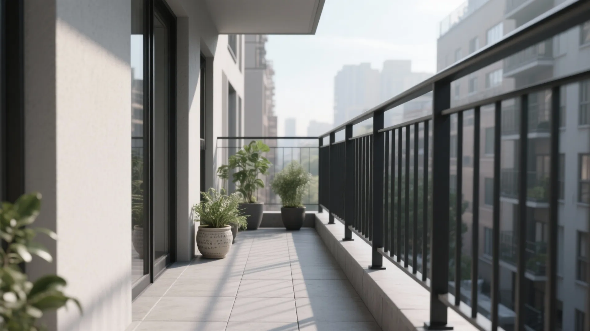 Minimal Modern Balcony Railings
