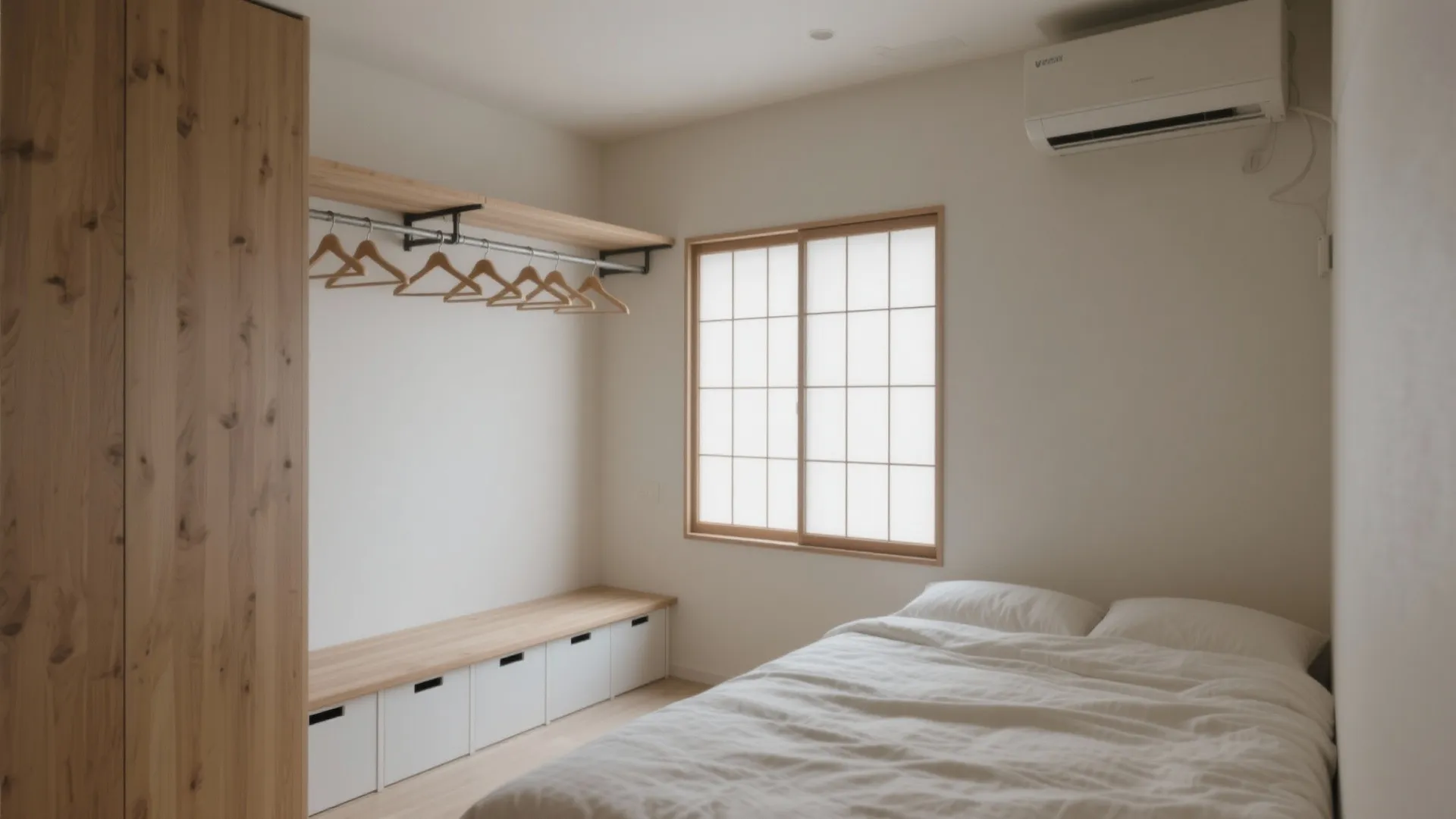 Tips 5: 個室はミニマル＋可動収納、京都・東京の賃貸でも引越しに強い