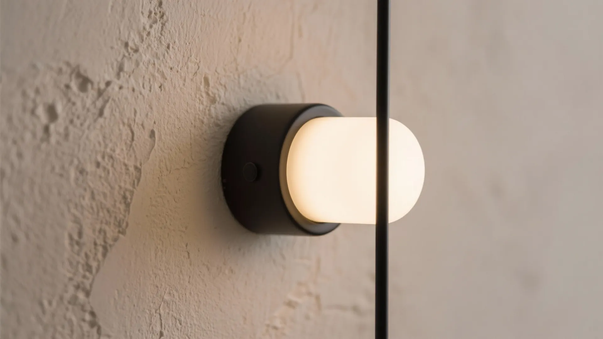 1) Minimalist sconces for layered ambience