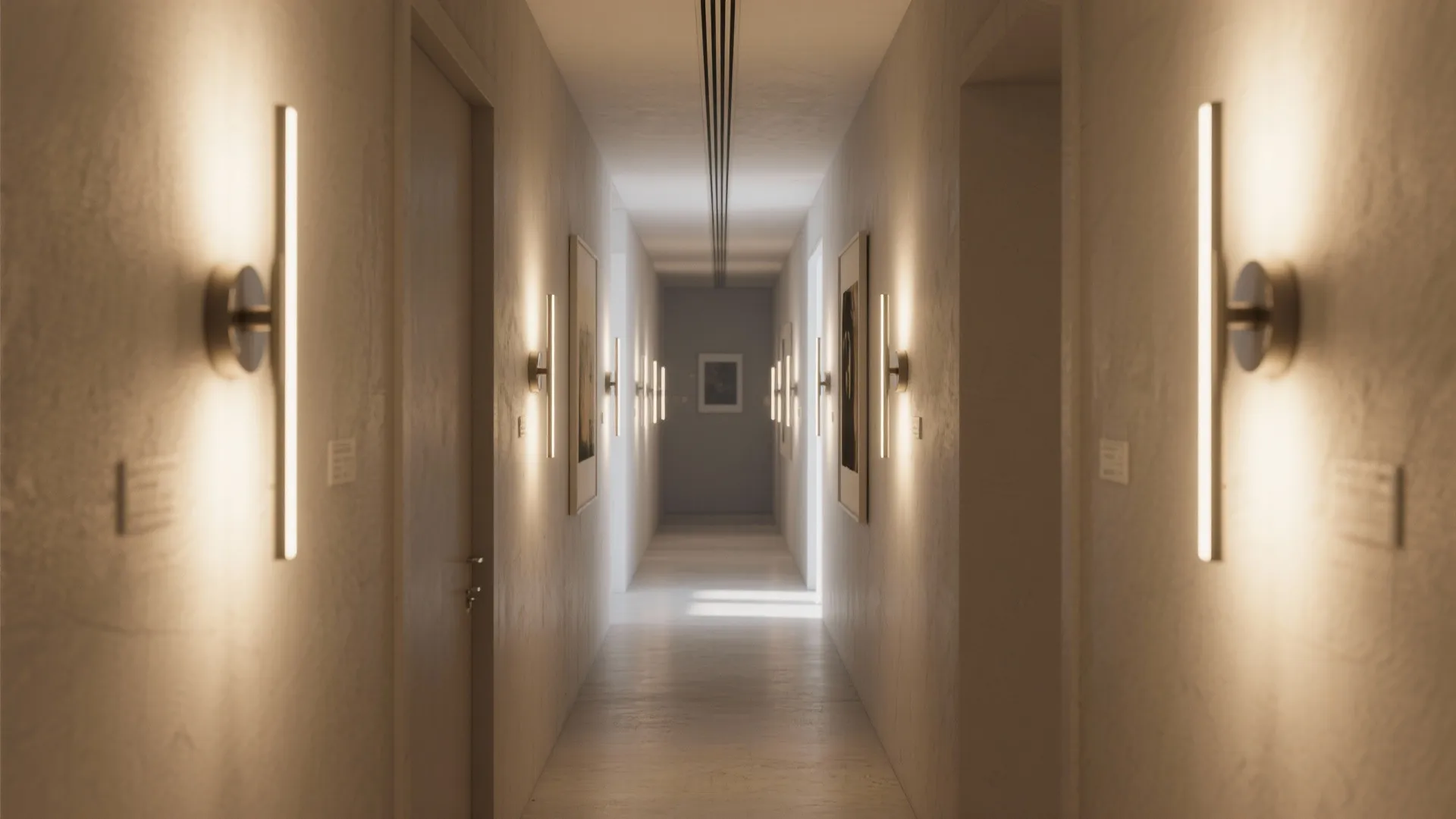 Minimalist sconces for quiet elegance