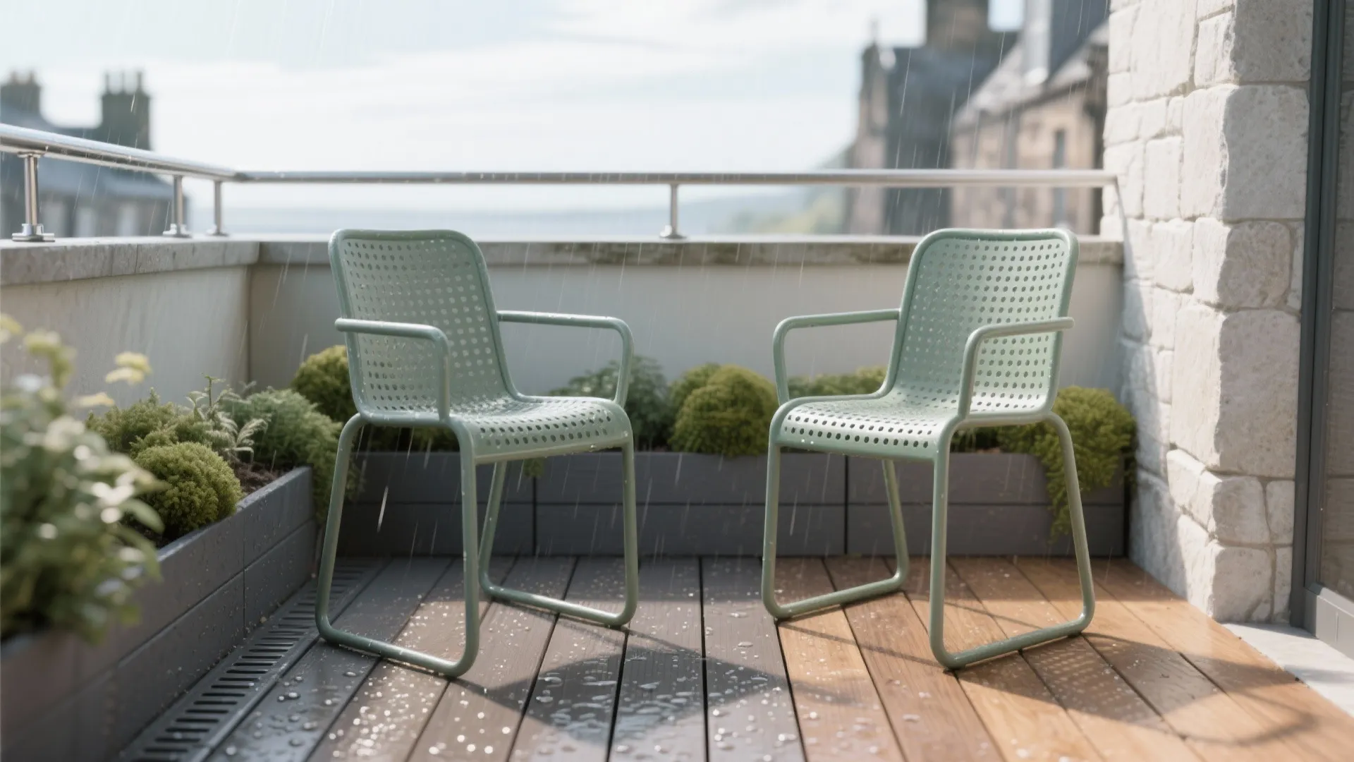 Weather‑smart minimalism for Scottish balconies