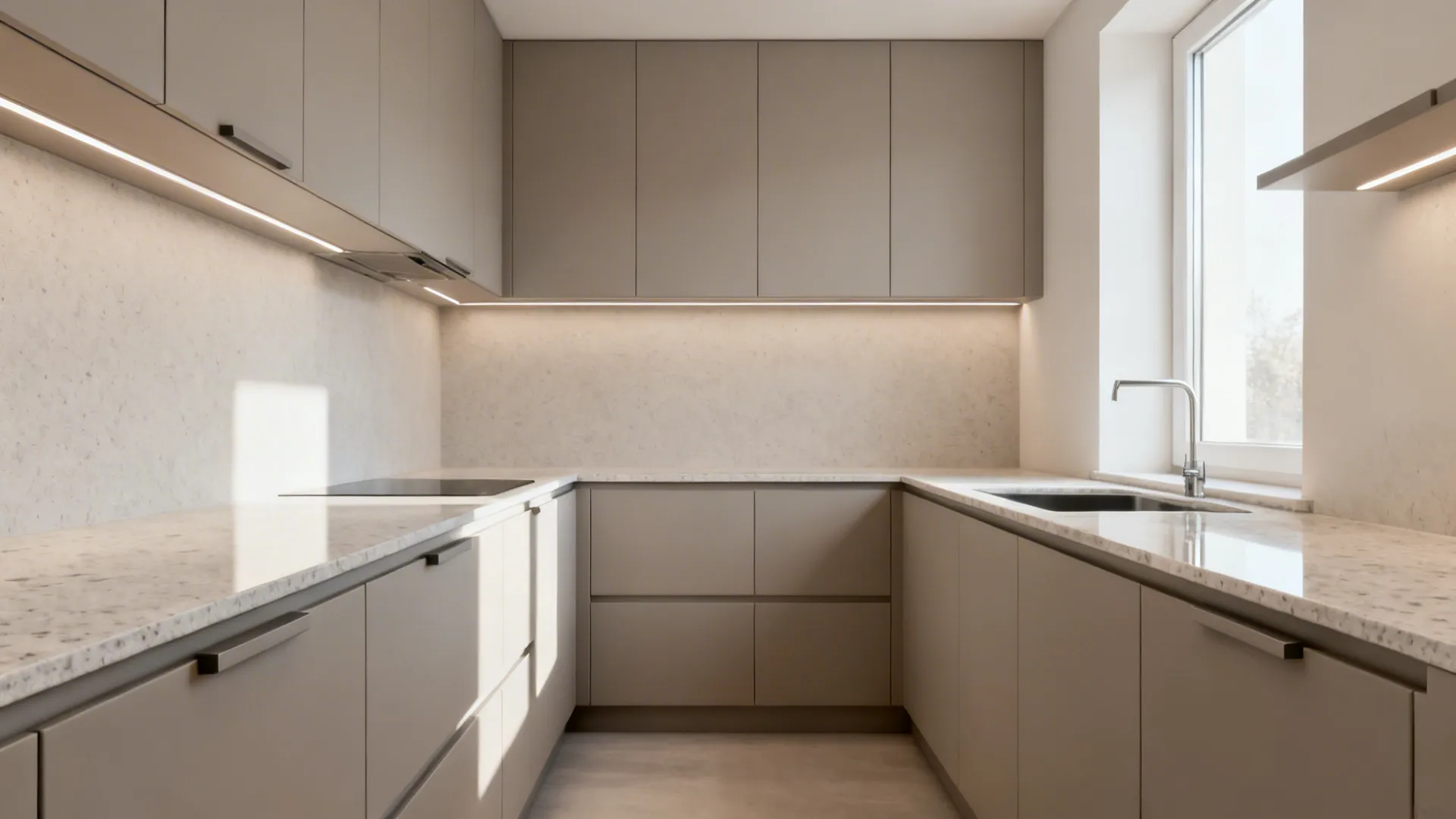 Minimalist cabinet storage that breathes