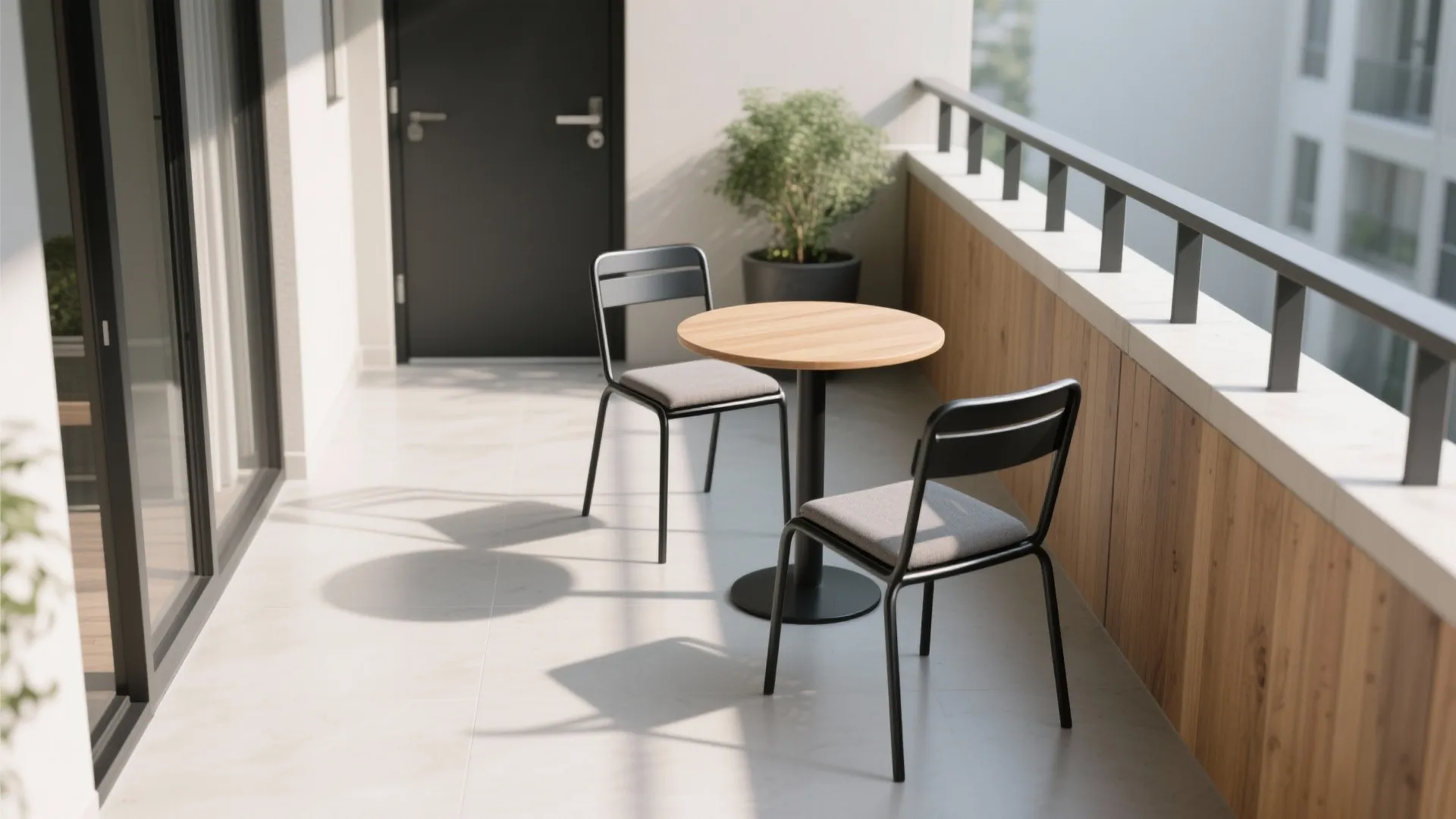 Minimalist Seating With Slim Profiles