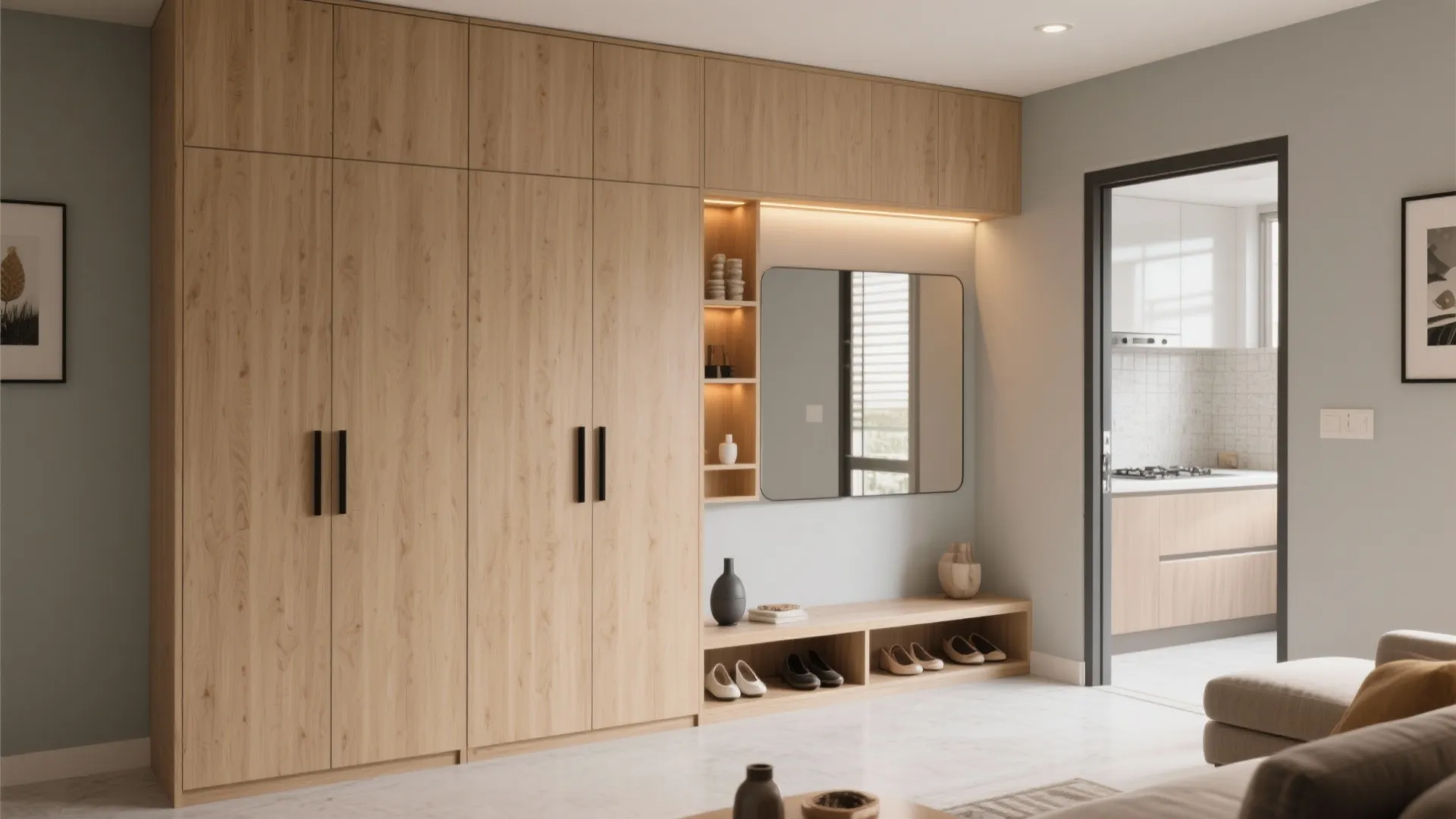 Minimal storage that still works hard