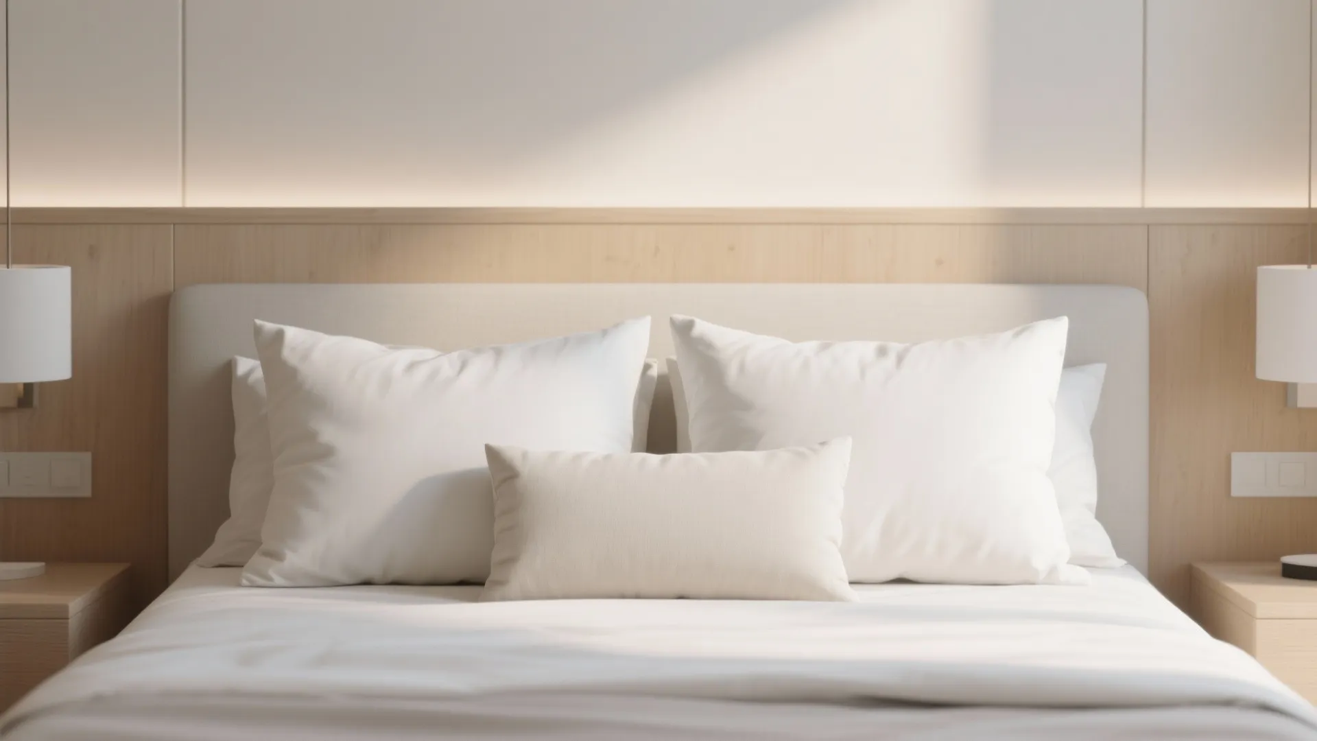 3. Minimalist Square Stack for Calm Bedrooms