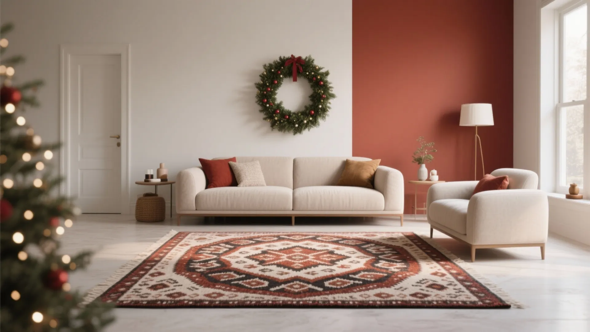 5. A Minimal Palette with One Statement Piece