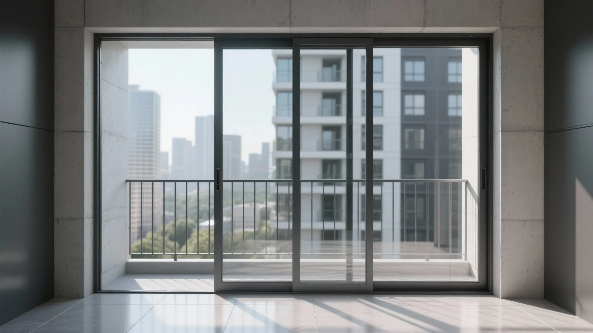 1) Minimal Geometric Steel: Slim Bars, Big Impact