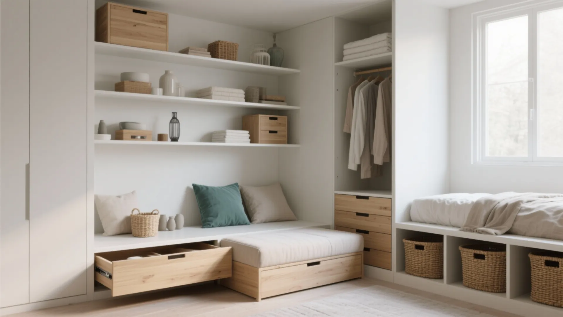 Minimalist storage solutions