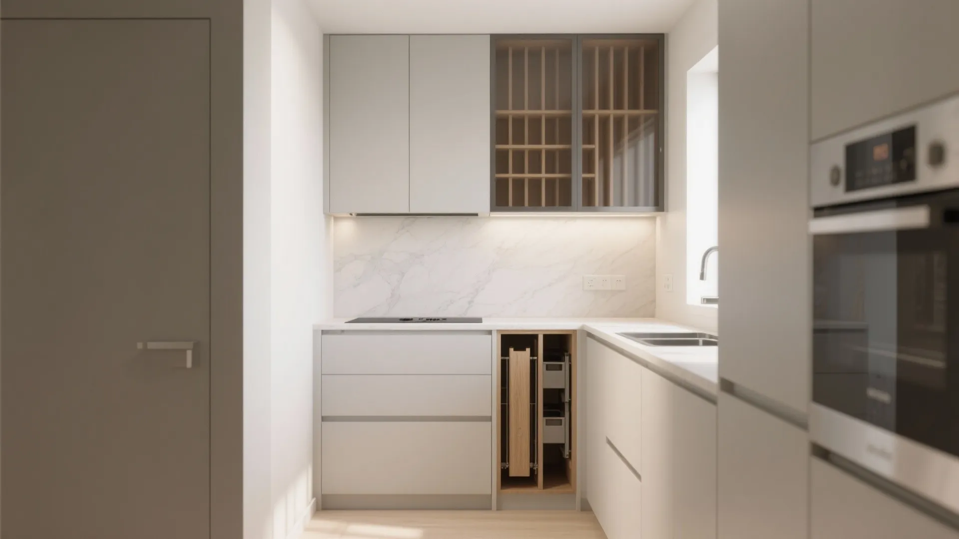 Minimalist Kitchen Storage