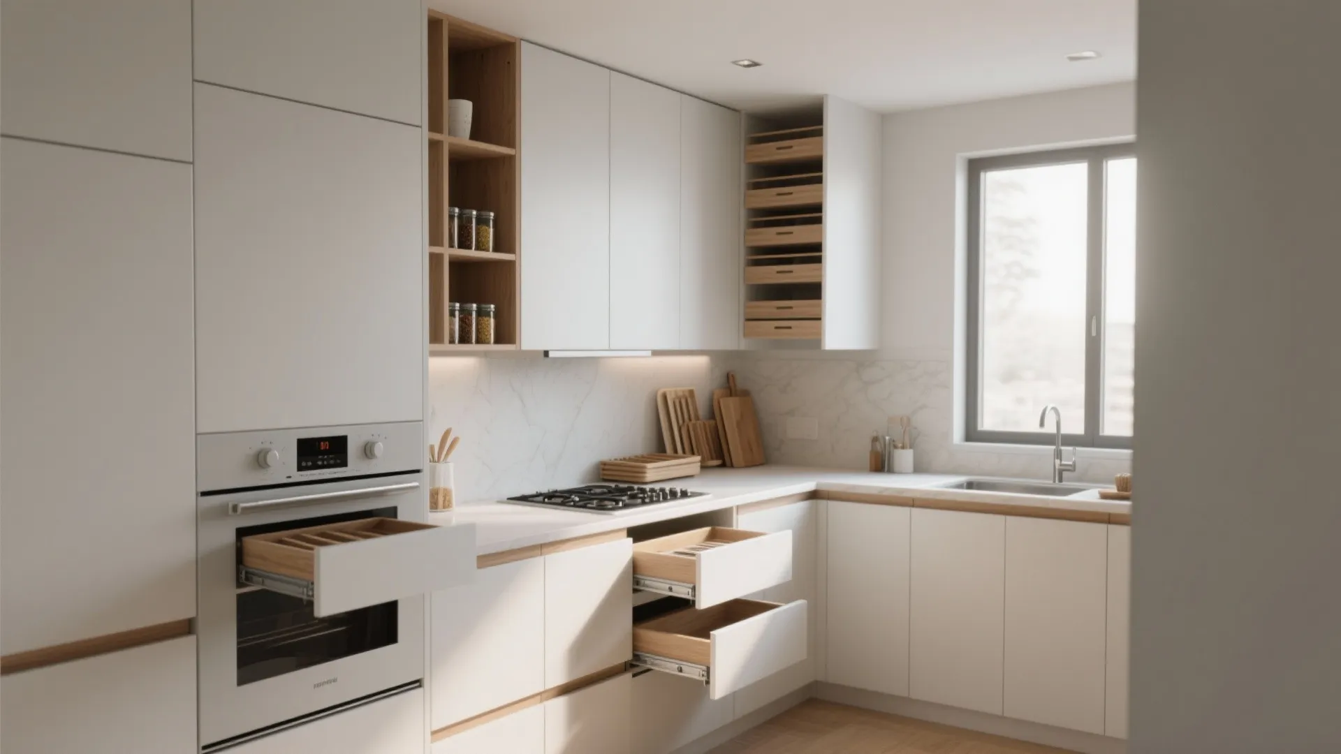 Minimalist Kitchen Storage That Actually Works