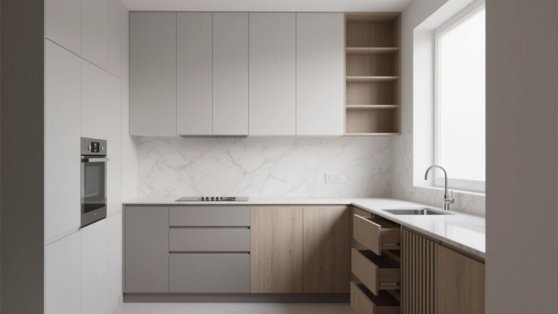 Minimalist Kitchen Storage