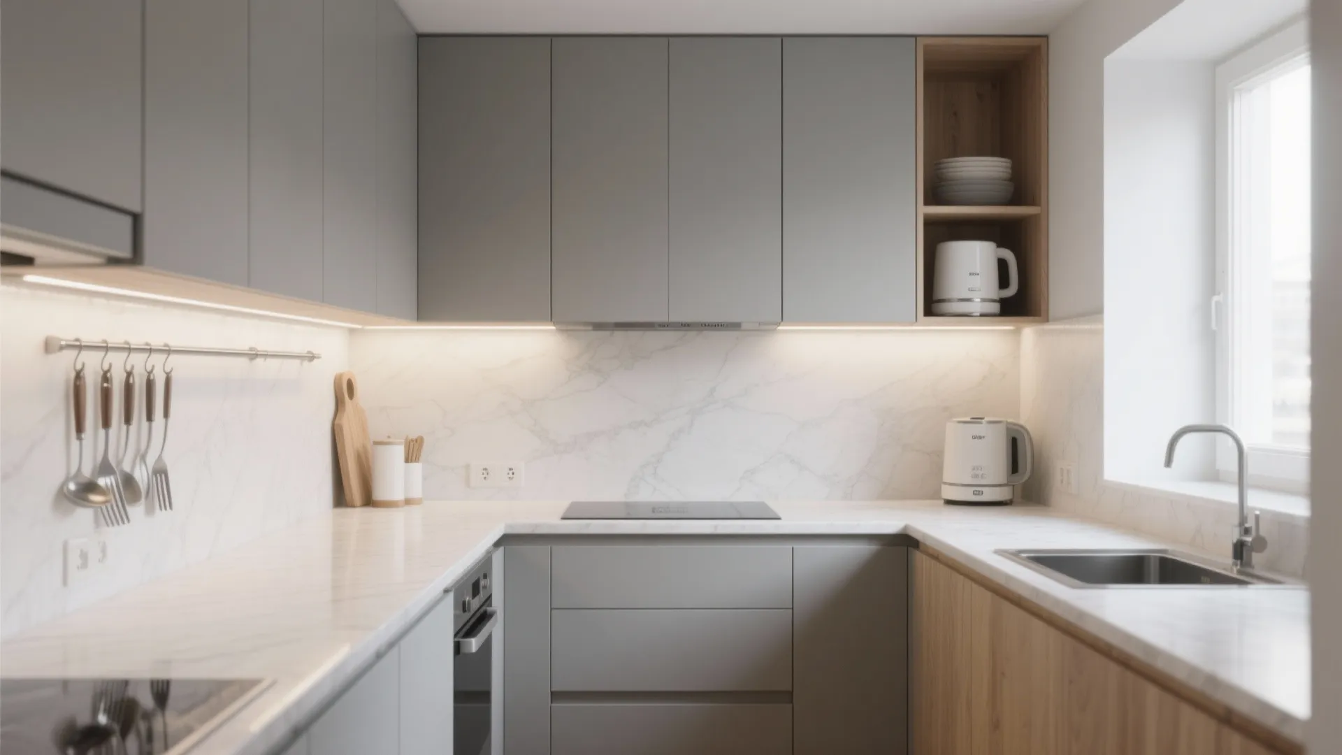 Minimalist Kitchen Storage