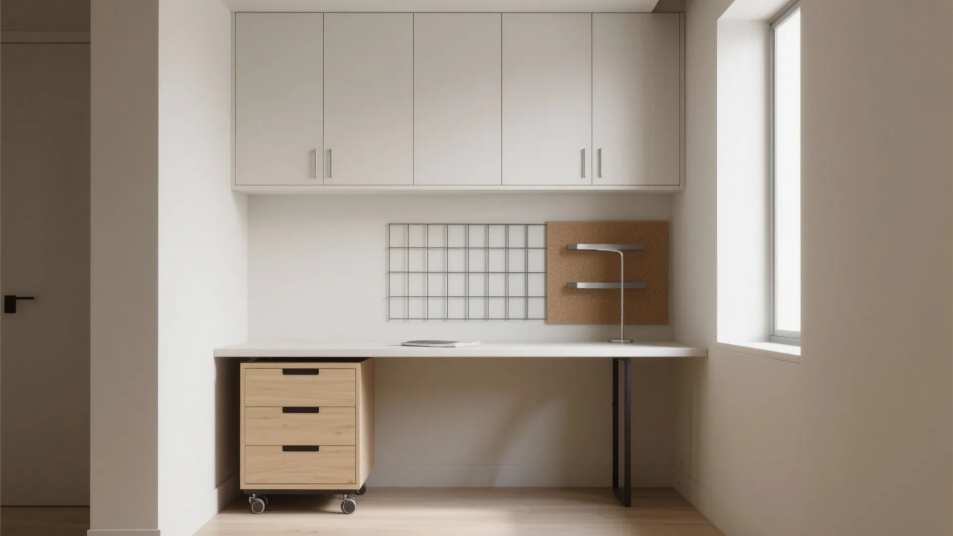 Minimalist storage that disappears