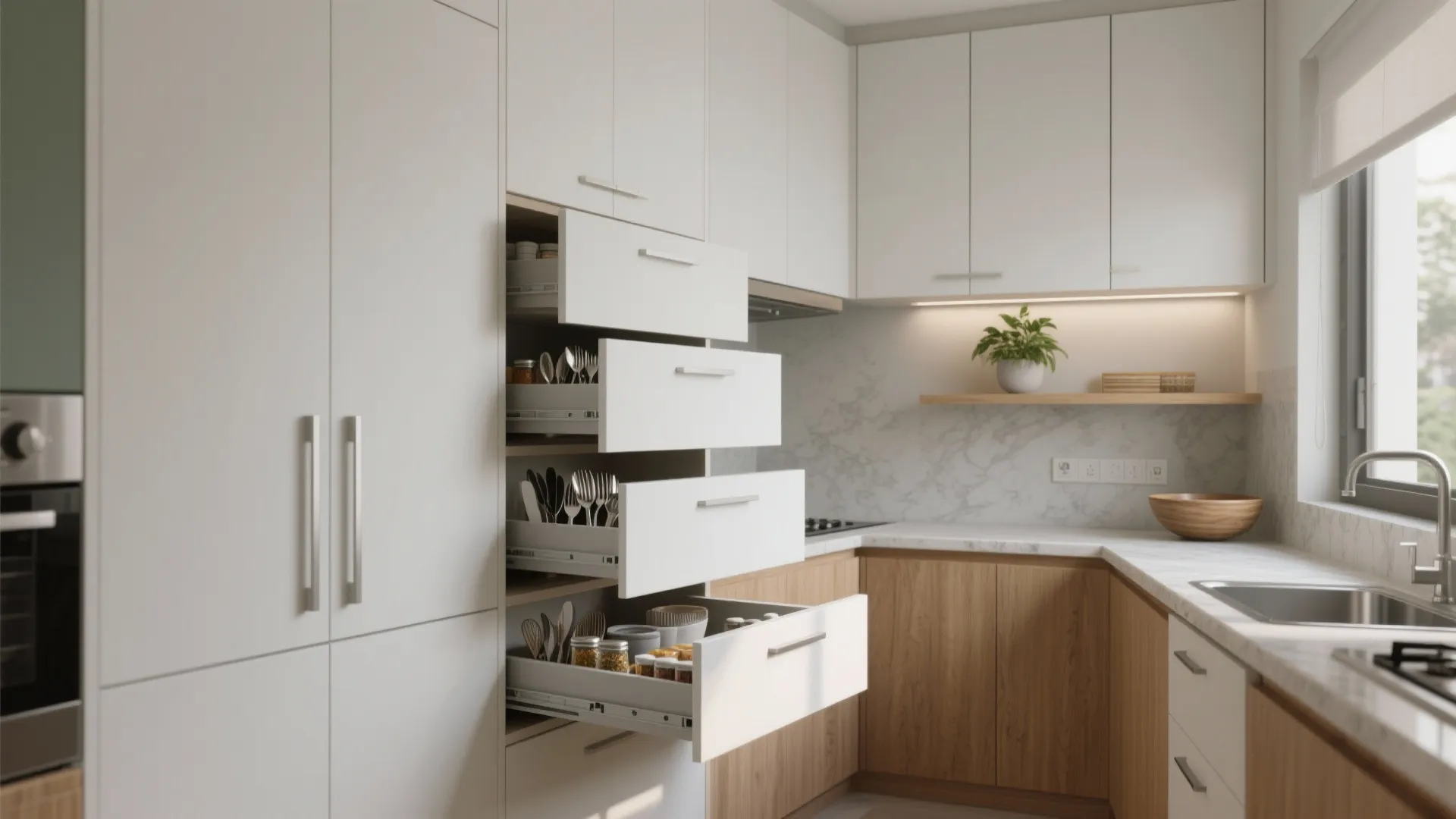 Minimalist Kitchen Storage that Actually Works