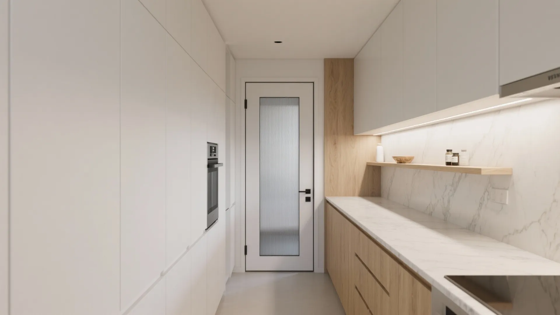 Minimalist Kitchen Storage That Breathes