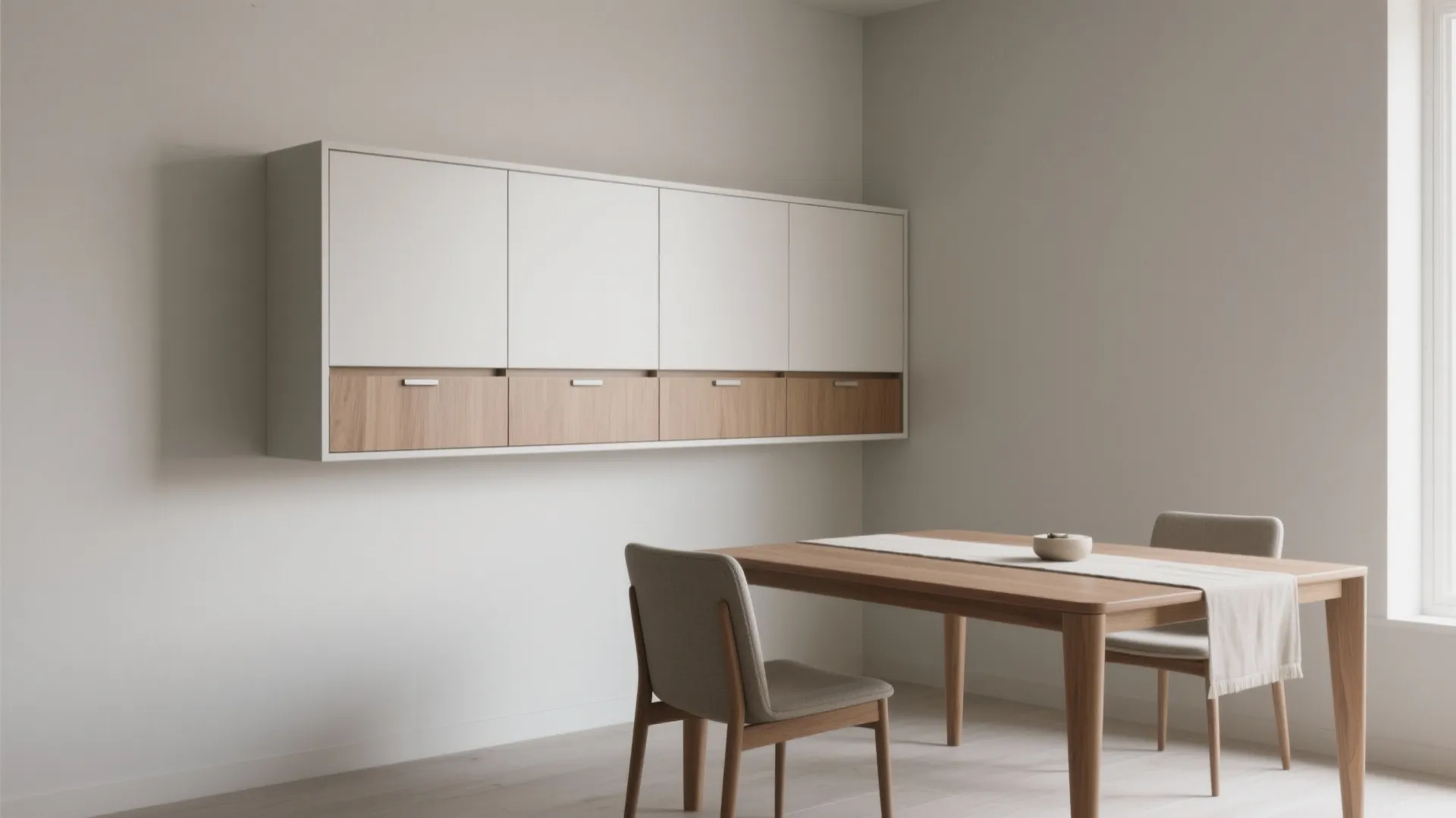 Minimalist Storage that Blends In