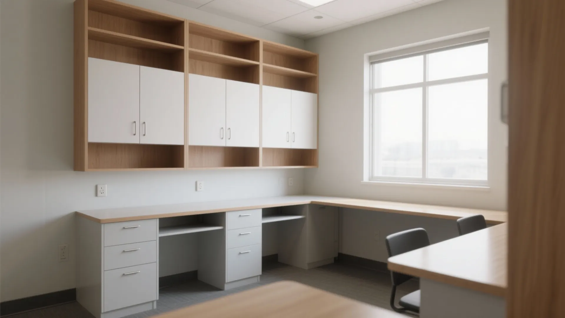 Minimalist storage for focused study